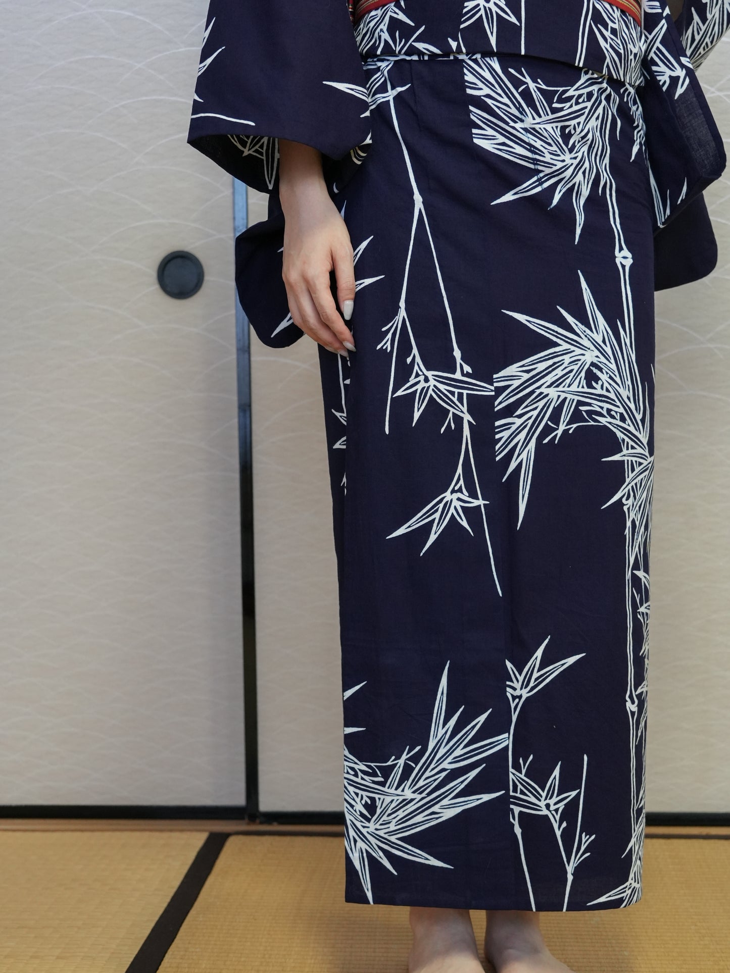 【3点セット】大人のセパレート浴衣||注染|手縫い|身長155-159cm| "Livio"