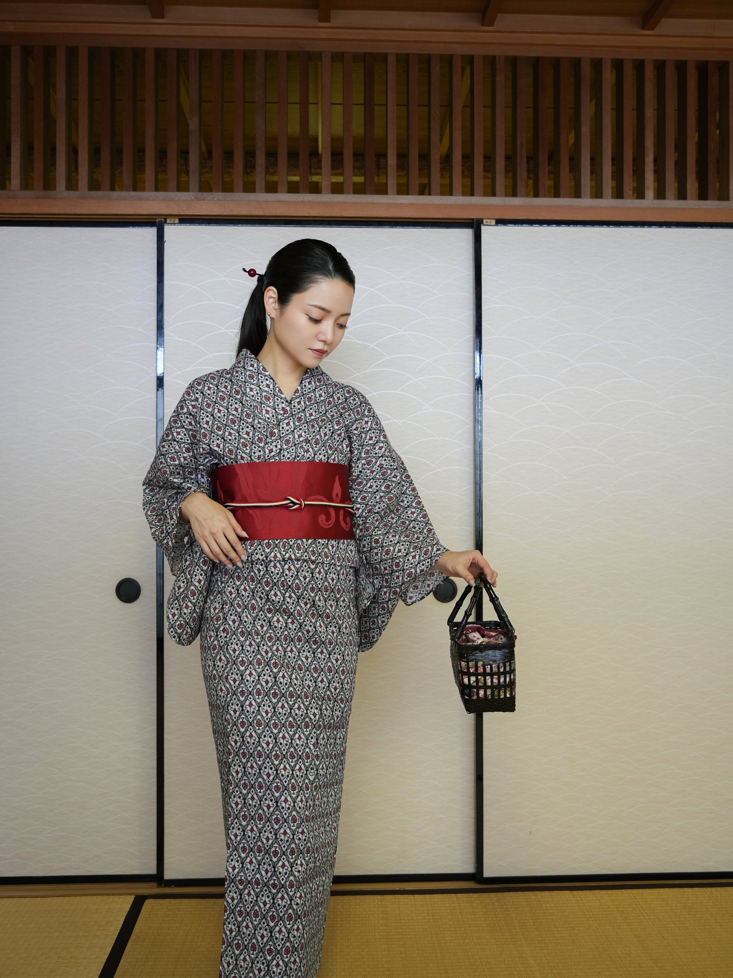 【3点セット】大人のセパレート浴衣|身長155-165cm| "Xirae"