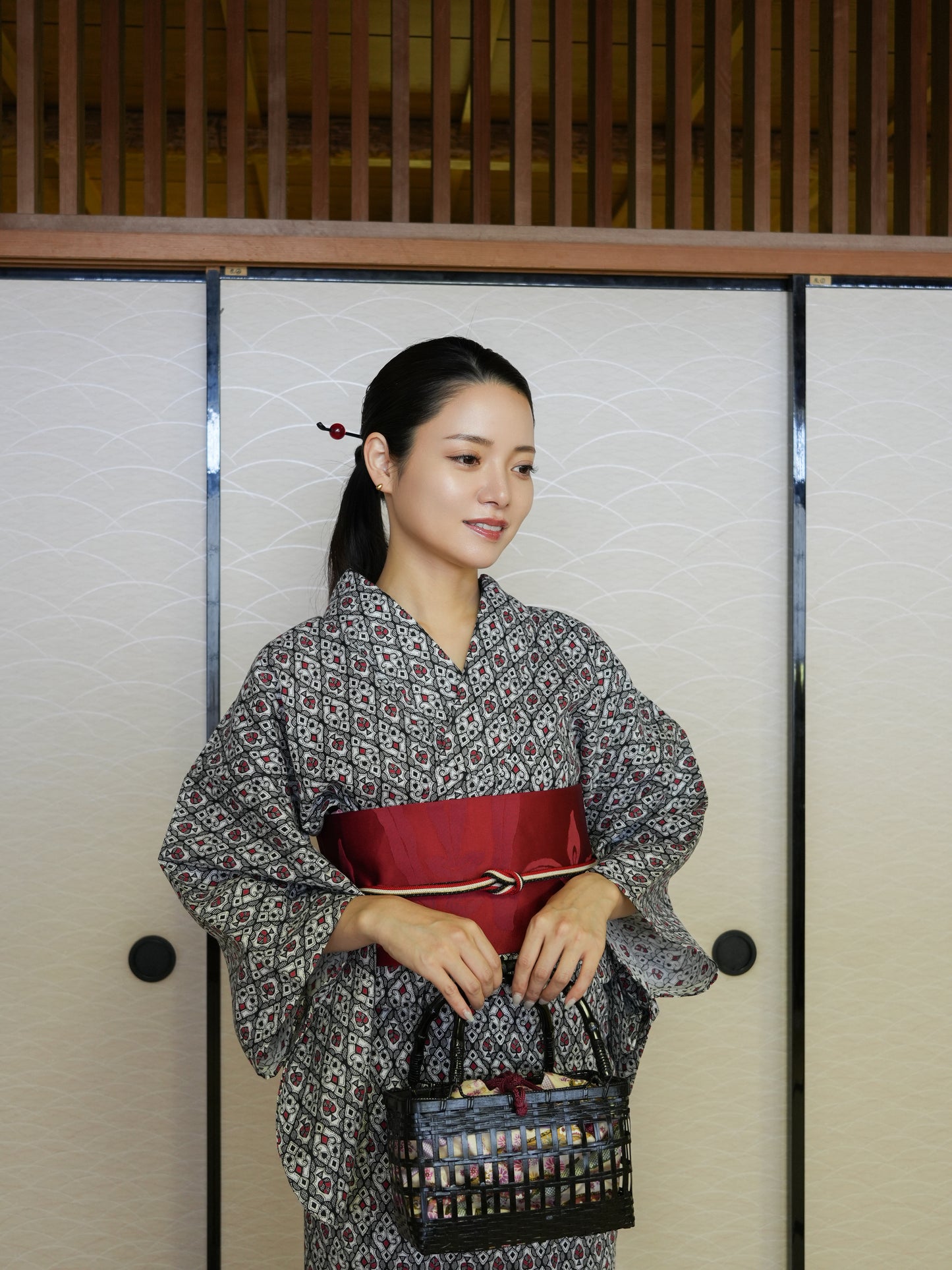 【3点セット】大人のセパレート浴衣|身長155-165cm| "Xirae"