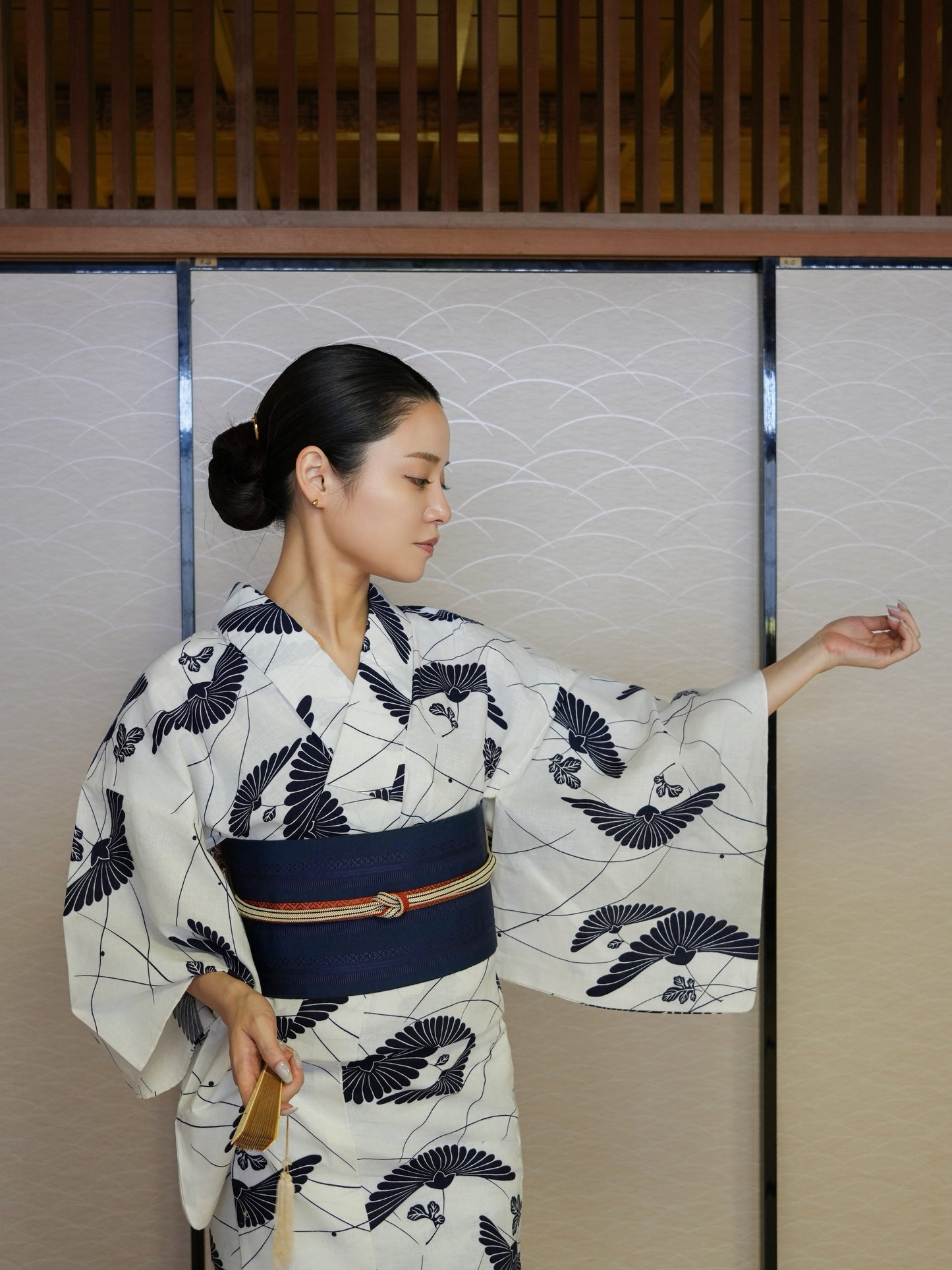 【3点セット】大人のセパレート浴衣|身長155-163cm| "Zelva"