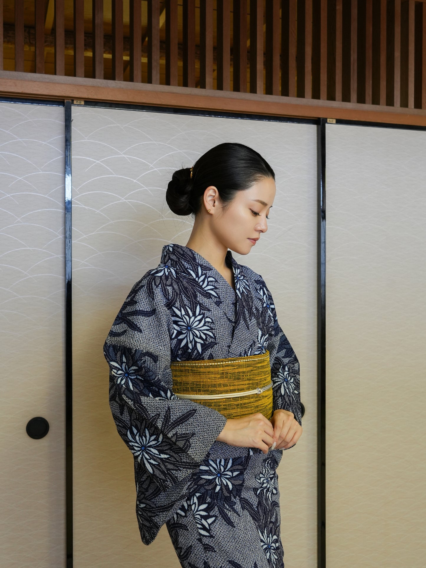 【3点セット】大人のセパレート浴衣|身長155-164cm| "Viloa"