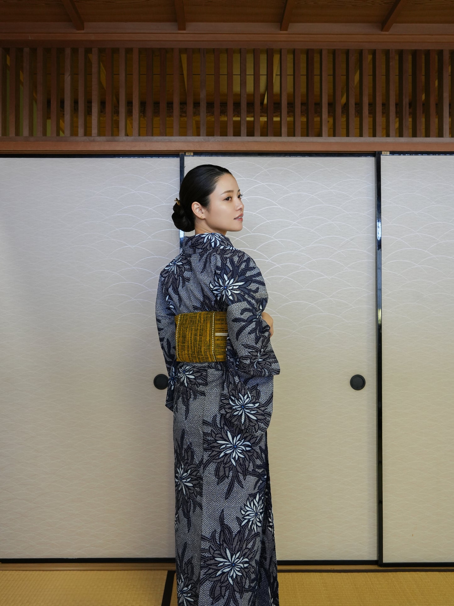 【3点セット】大人のセパレート浴衣|身長155-164cm| "Viloa"