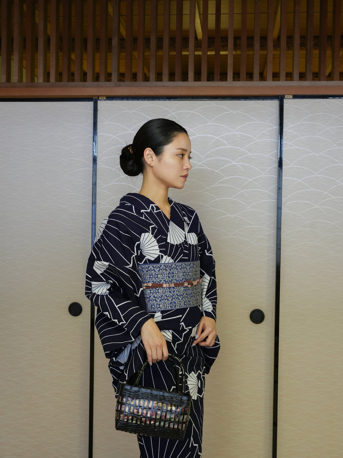 【3点セット】大人のセパレート浴衣|未使用|身長155-170cm| "Niora"