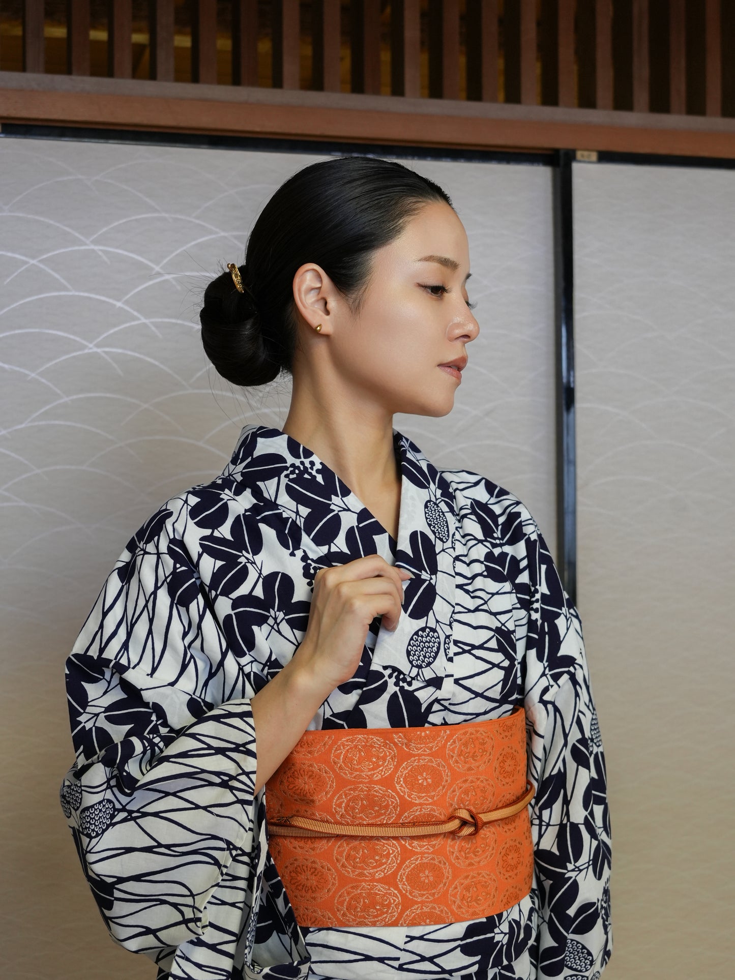 【3点セット】大人のセパレート浴衣|未使用|身長155-159cm| "Tirao"