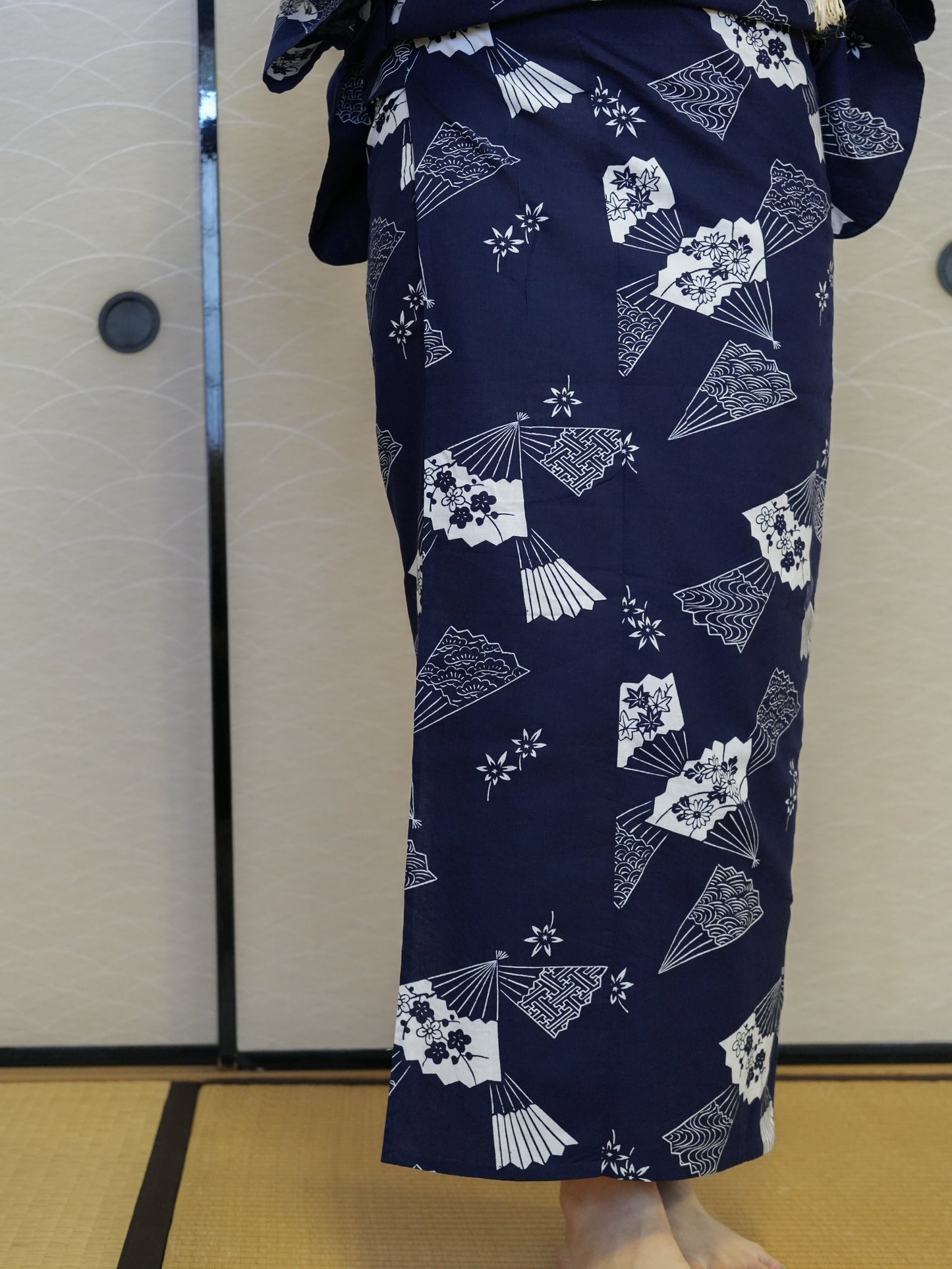 【3点セット】大人のセパレート浴衣||注染|手縫い|身長155-167cm| "Fiora"
