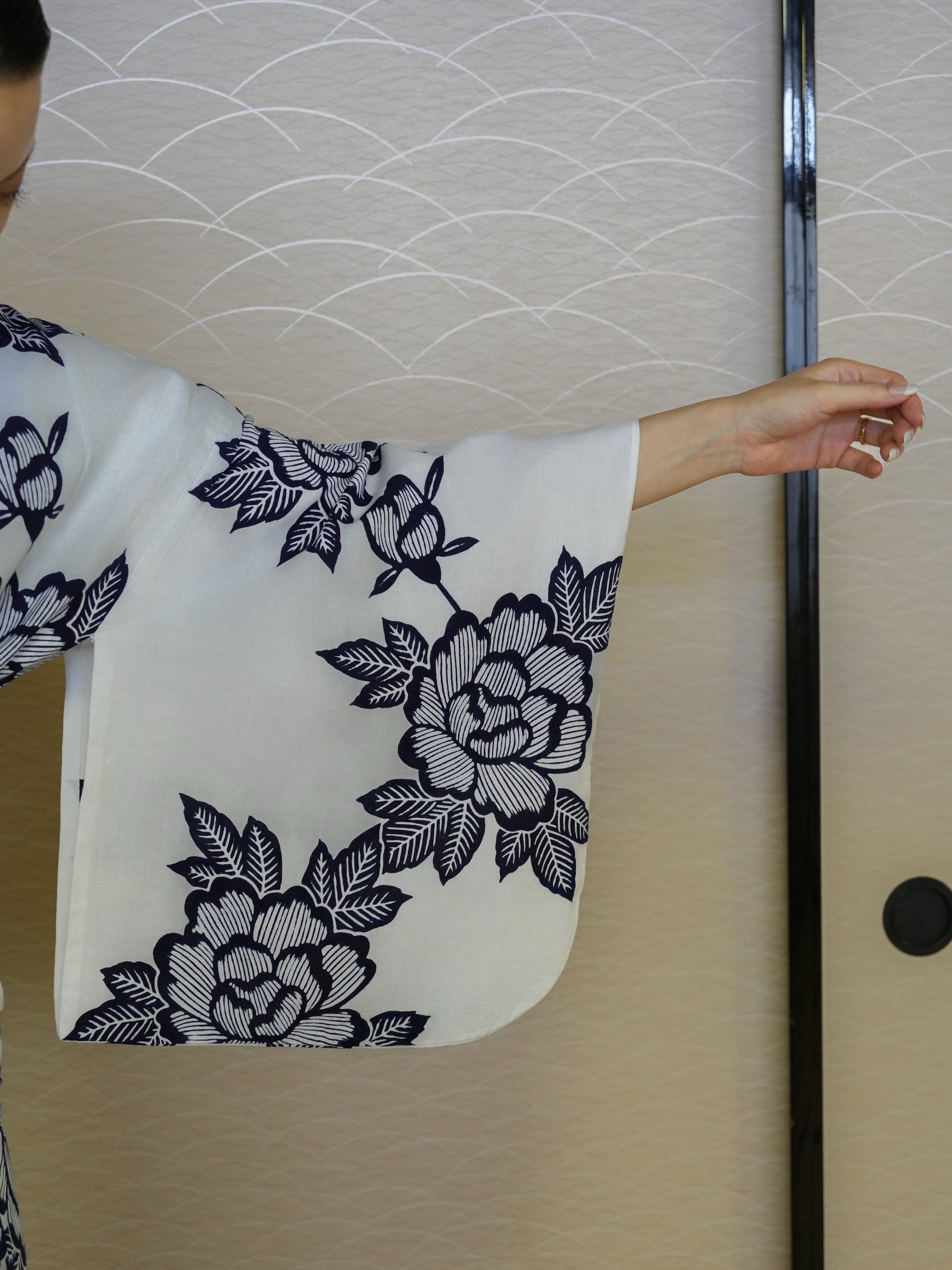 【３点セット】大人のセパレート浴衣｜注染｜手縫い｜身長155-163cm｜ 