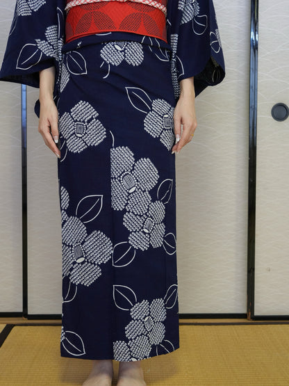 【３点セット】大人のセパレート浴衣｜未使用｜藍染｜身長155-167cm｜ "Cavon"