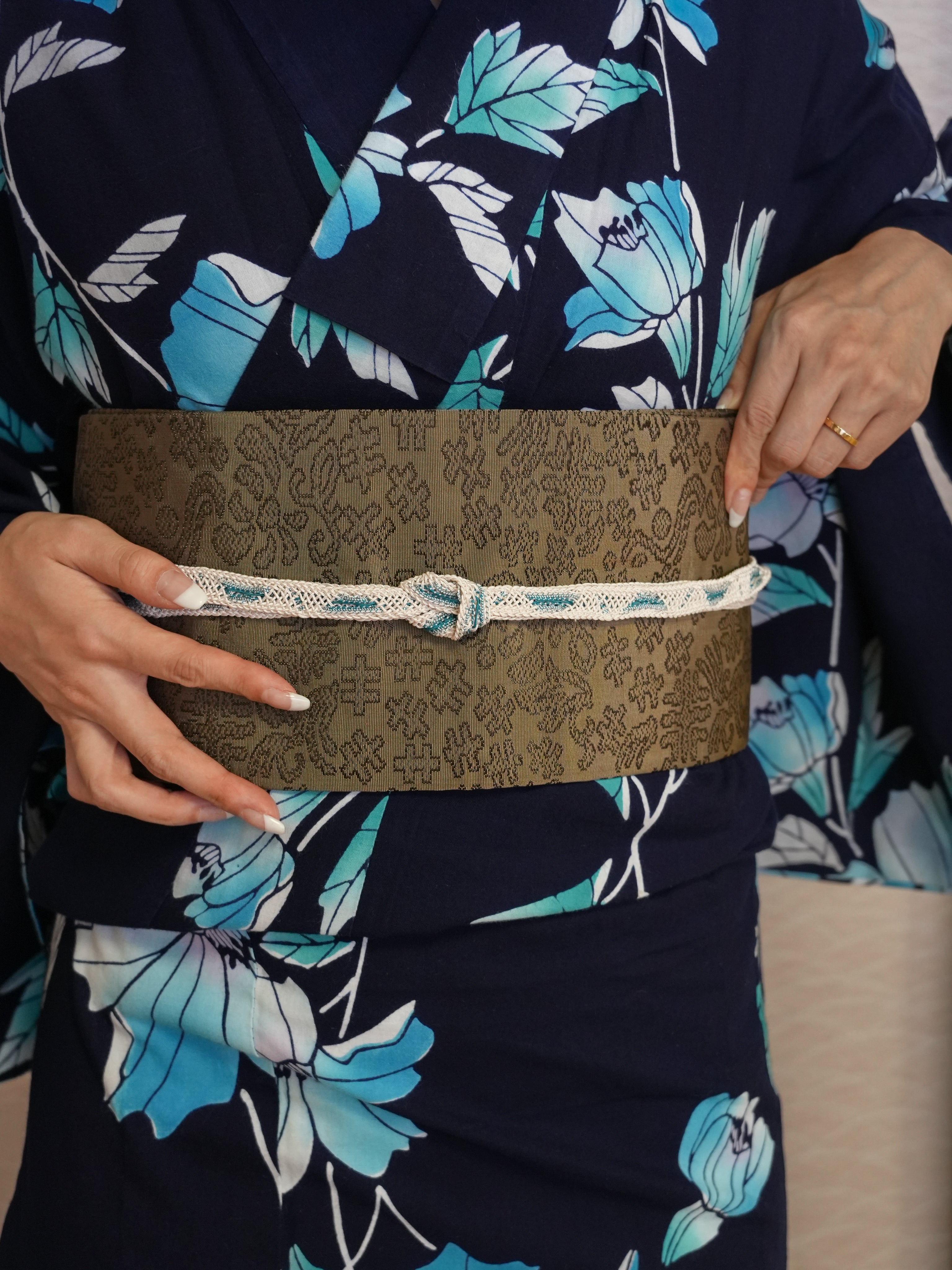 【３点セット】大人のセパレート浴衣｜注染｜手縫い｜身長155-164cm｜ 