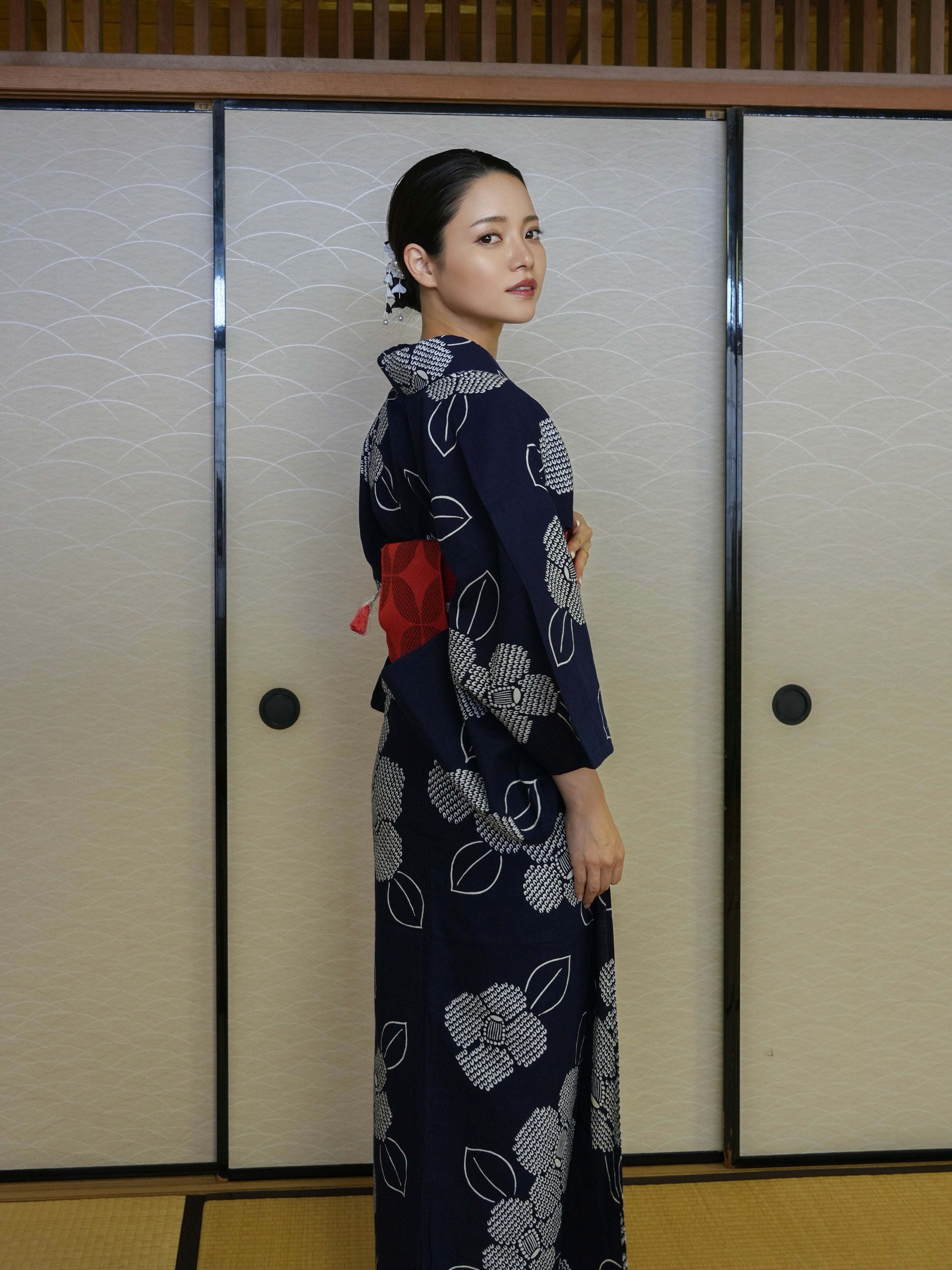 【３点セット】大人のセパレート浴衣｜未使用｜藍染｜身長155-167cm｜ 