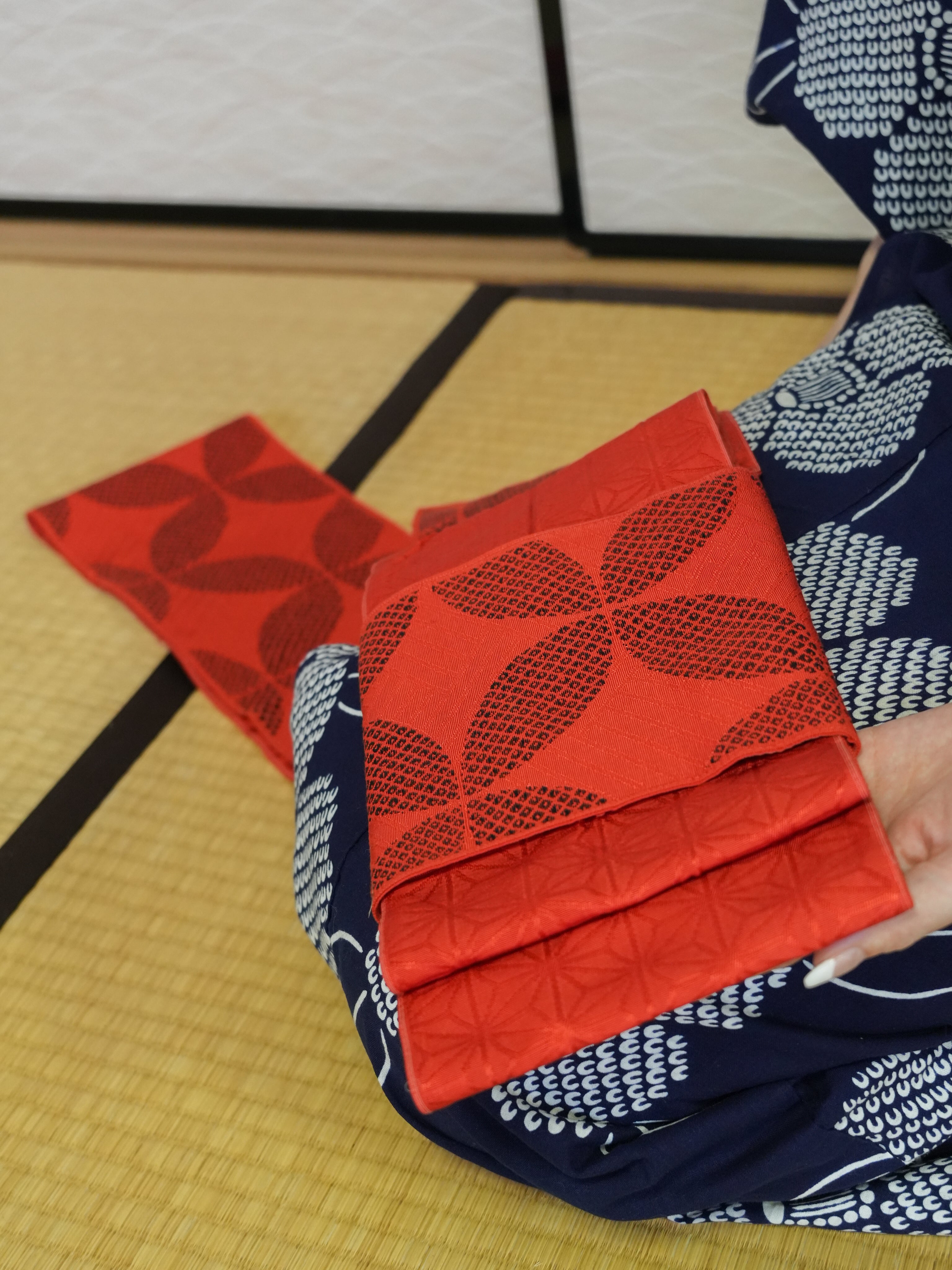 【３点セット】大人のセパレート浴衣｜未使用｜藍染｜身長155-167cm｜ 