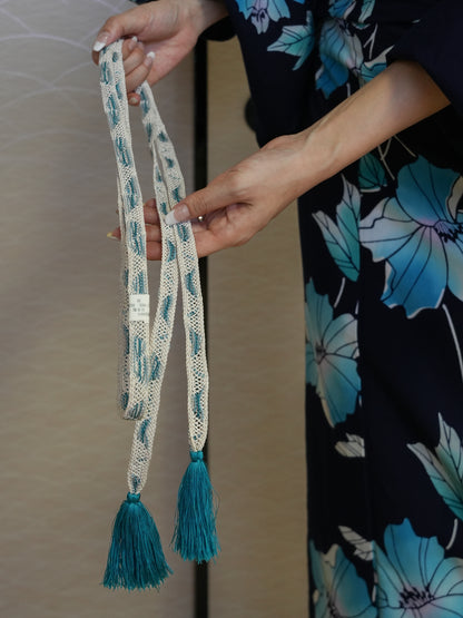 【３点セット】大人のセパレート浴衣｜注染｜手縫い｜身長155-164cm｜ "Xiora"