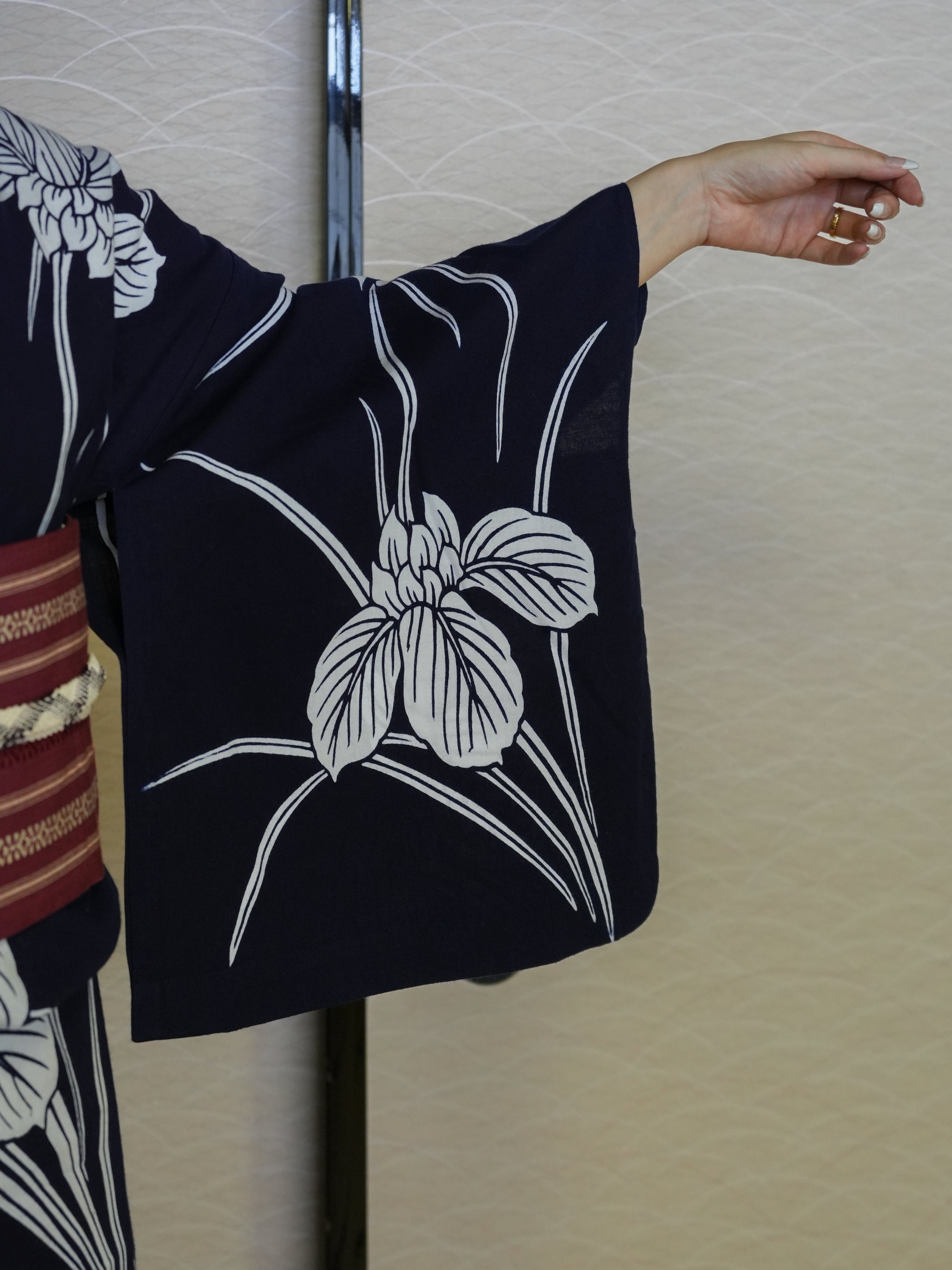 【３点セット】大人のセパレート浴衣｜注染｜手縫い｜身長155-165cm｜ 