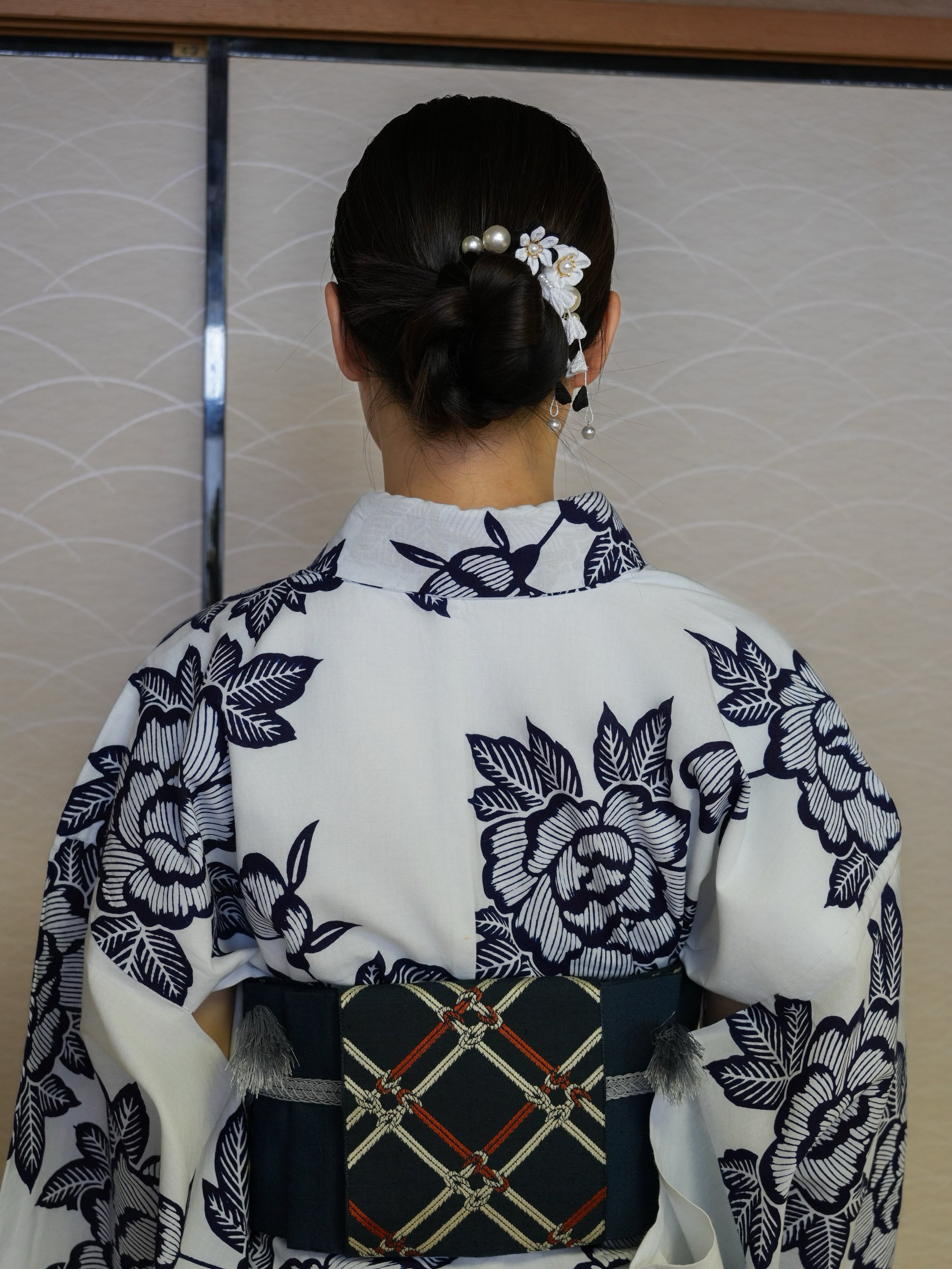 【３点セット】大人のセパレート浴衣｜注染｜手縫い｜身長155-163cm｜ 