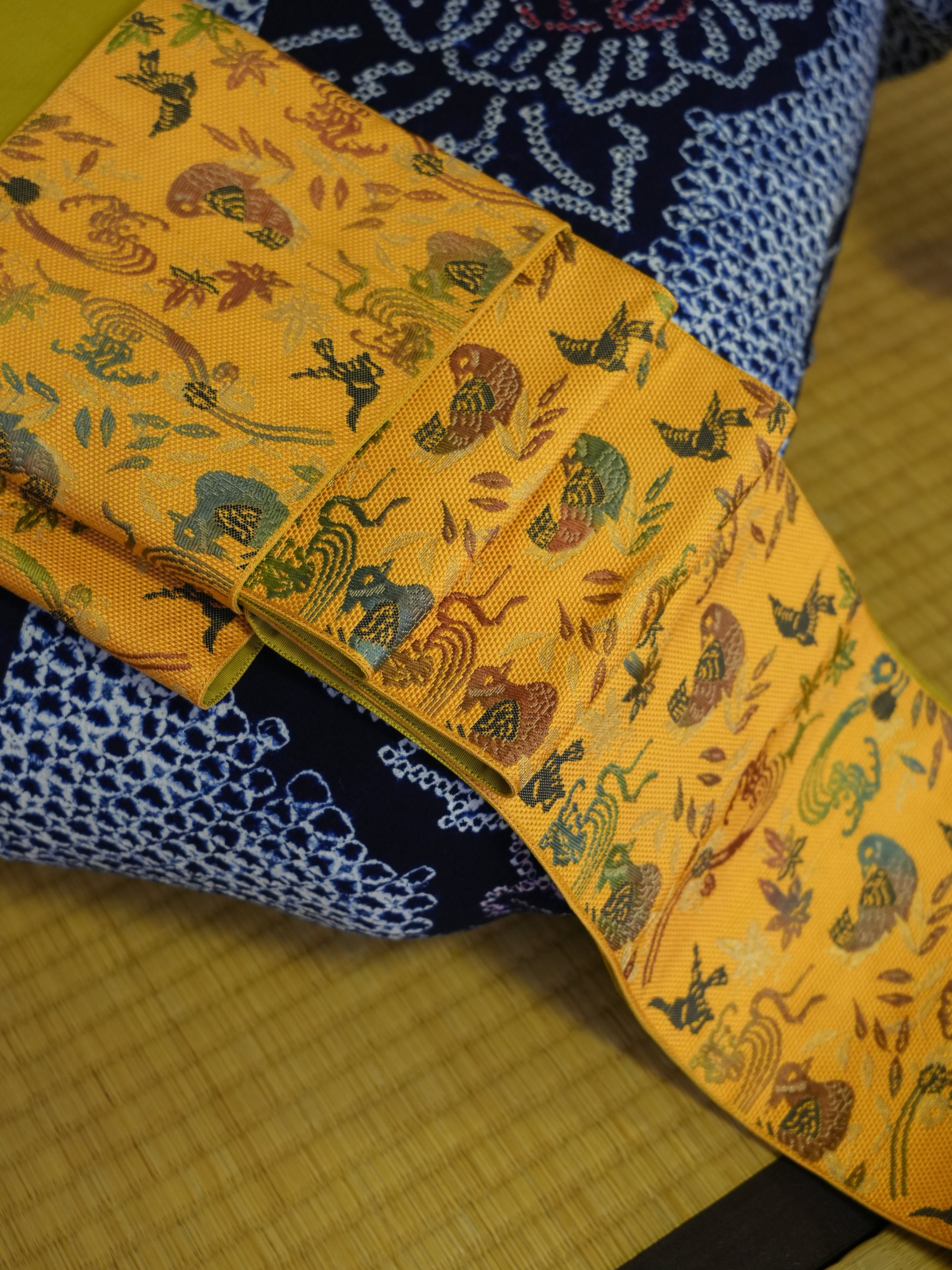 【３点セット】大人のセパレート浴衣｜有松鳴海絞り｜身長155-166cm｜ 