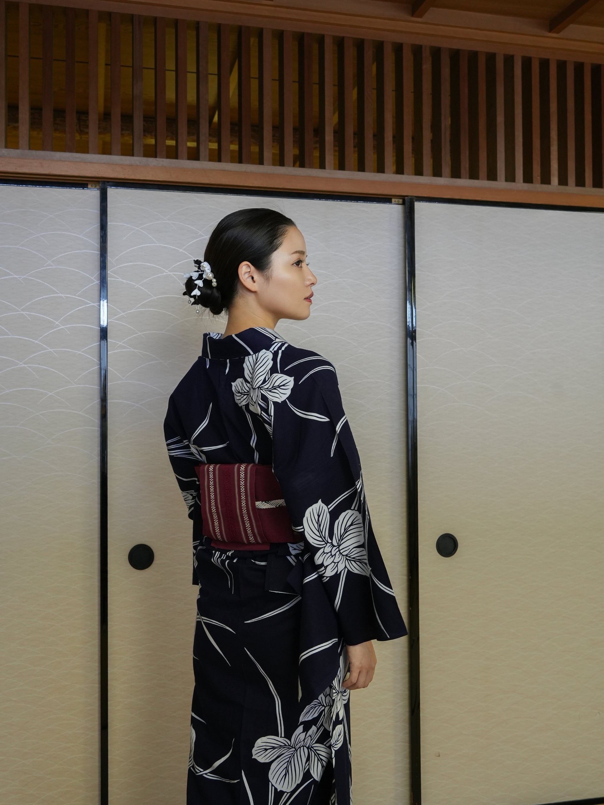 【３点セット】大人のセパレート浴衣｜注染｜手縫い｜身長155-165cm｜ 