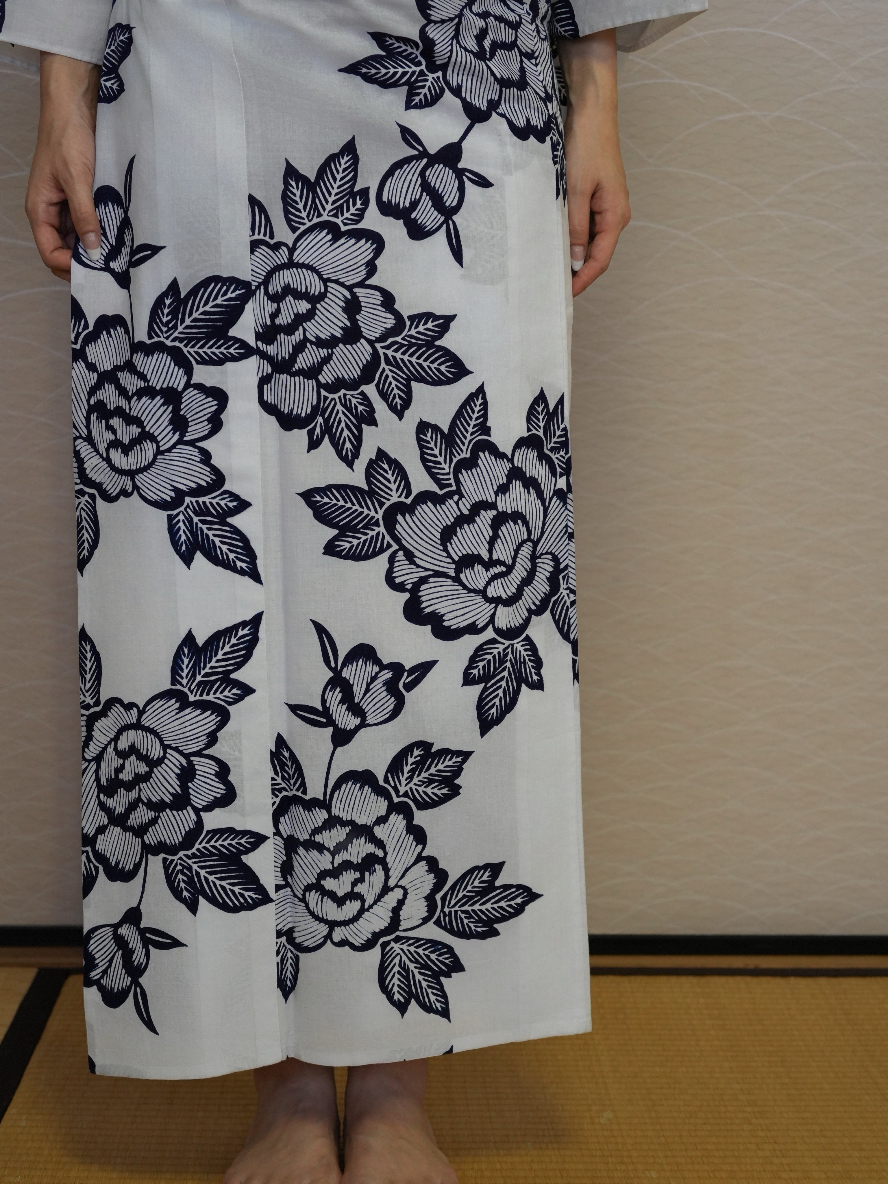 【３点セット】大人のセパレート浴衣｜注染｜手縫い｜身長155-163cm｜ 