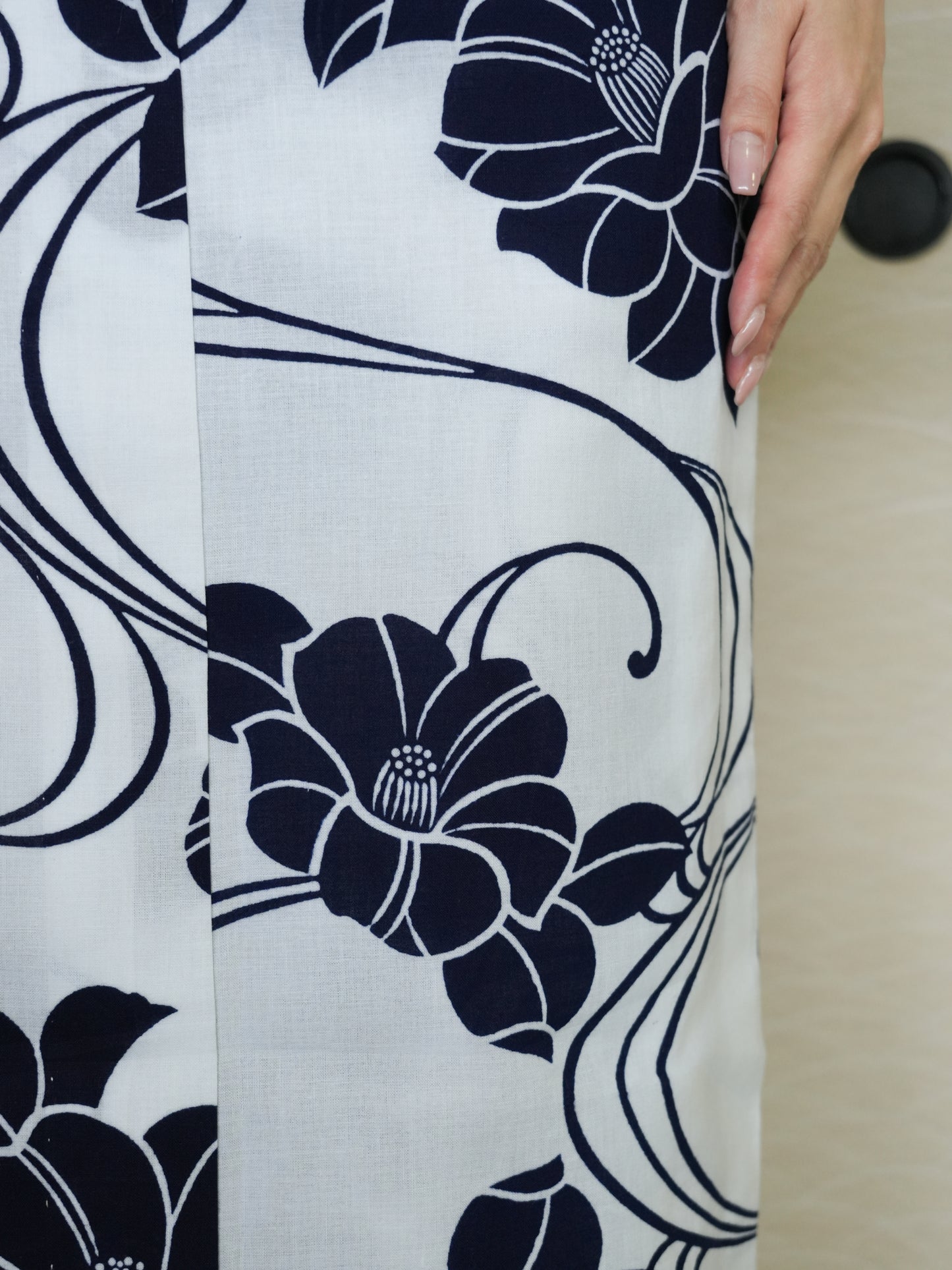 大人のセパレート浴衣４点セット｜注染｜手縫い｜身長150-168cm｜Kiora