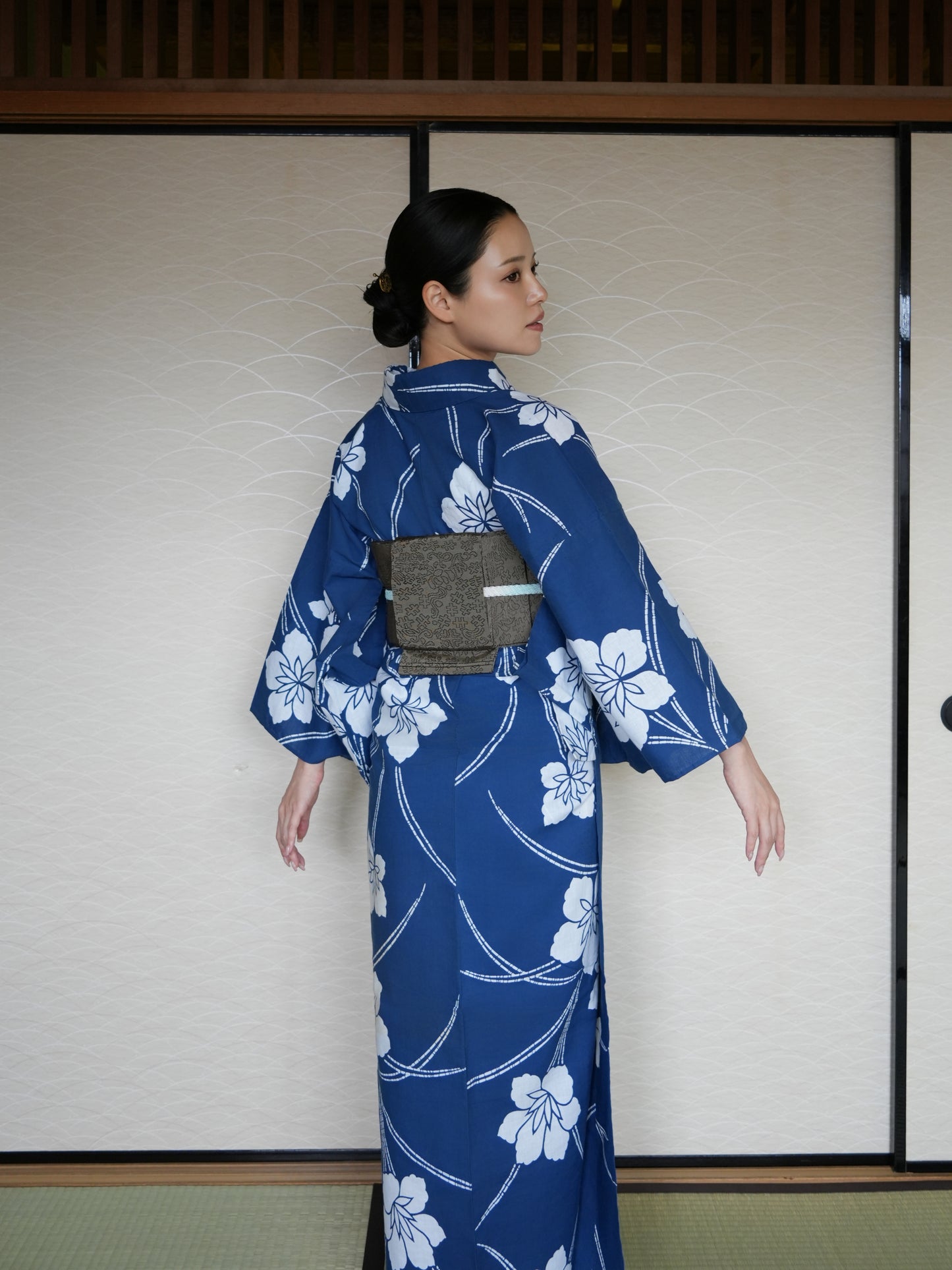 大人のセパレート浴衣４点セット｜注染｜手縫い｜身長150-162cm｜Lorim