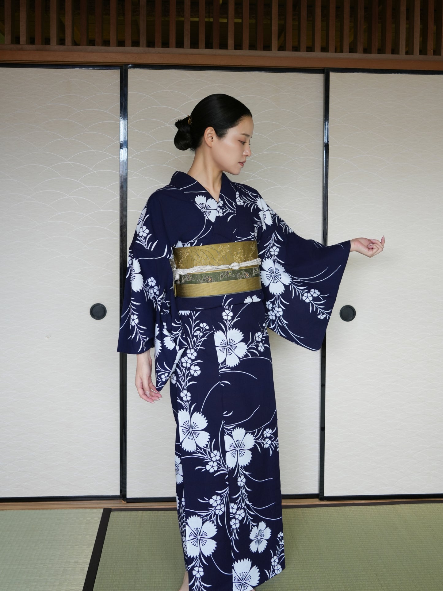 大人のセパレート浴衣４点セット｜注染｜身長150-168.5cm｜Rixo