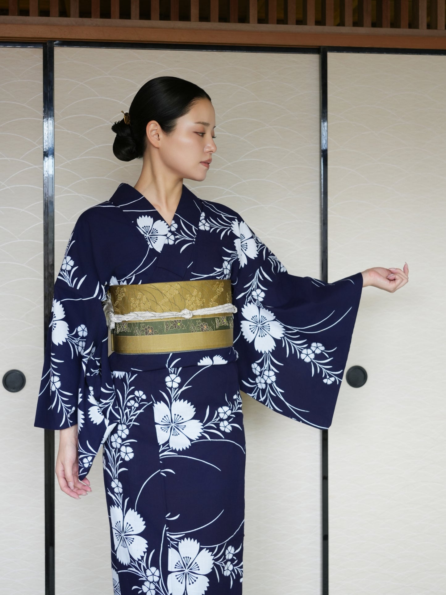 大人のセパレート浴衣４点セット｜注染｜身長150-168.5cm｜Rixo