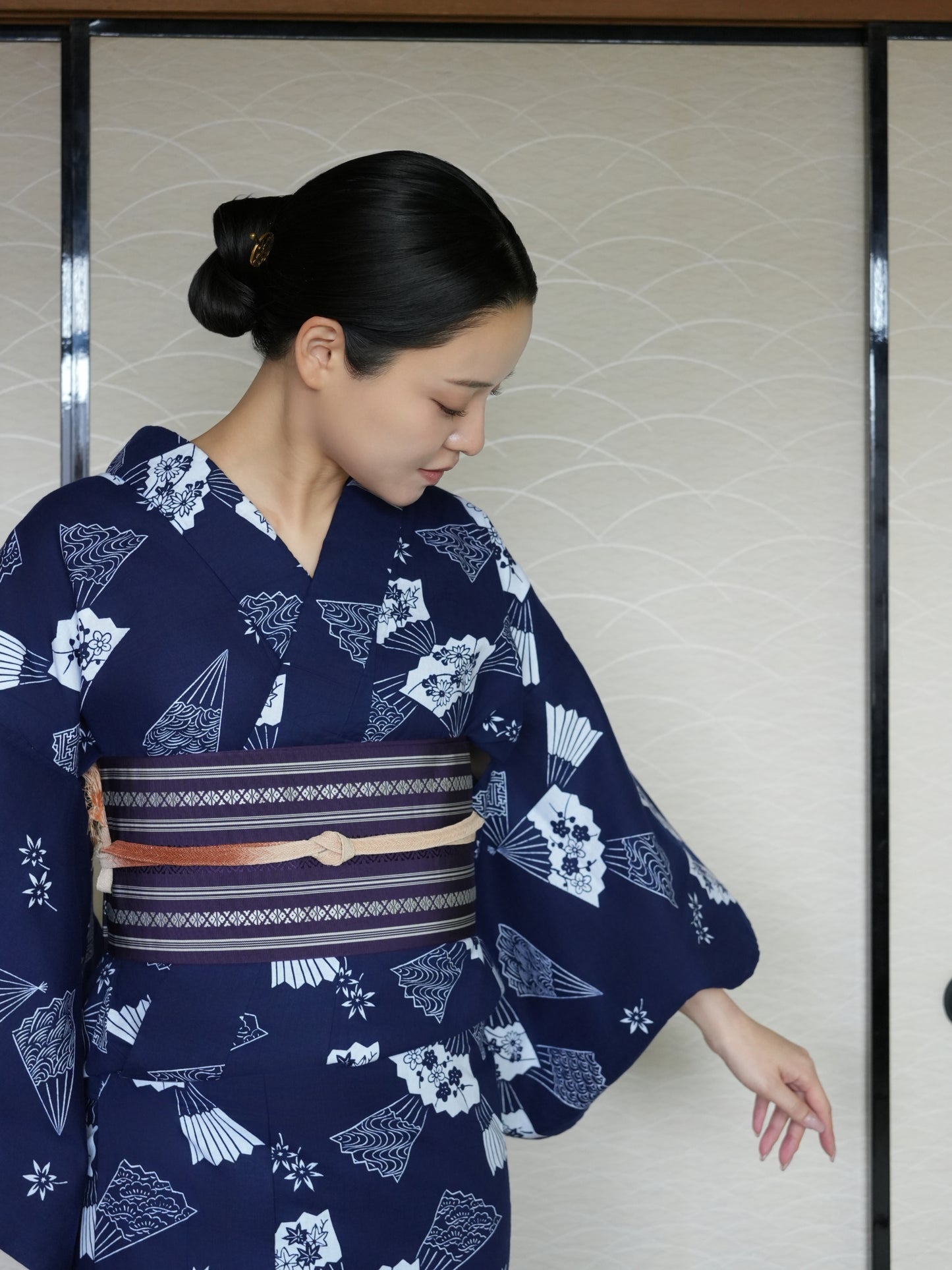 大人のセパレート浴衣４点セット｜注染｜身長150-165cm｜Rivox