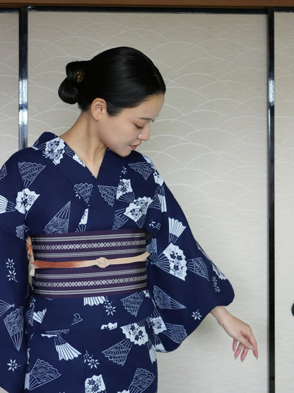 大人のセパレート浴衣４点セット｜注染｜身長150-165cm｜Rivox