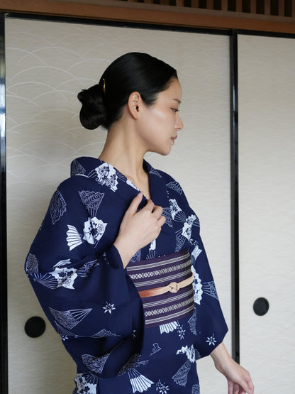 大人のセパレート浴衣４点セット｜注染｜身長150-165cm｜Rivox