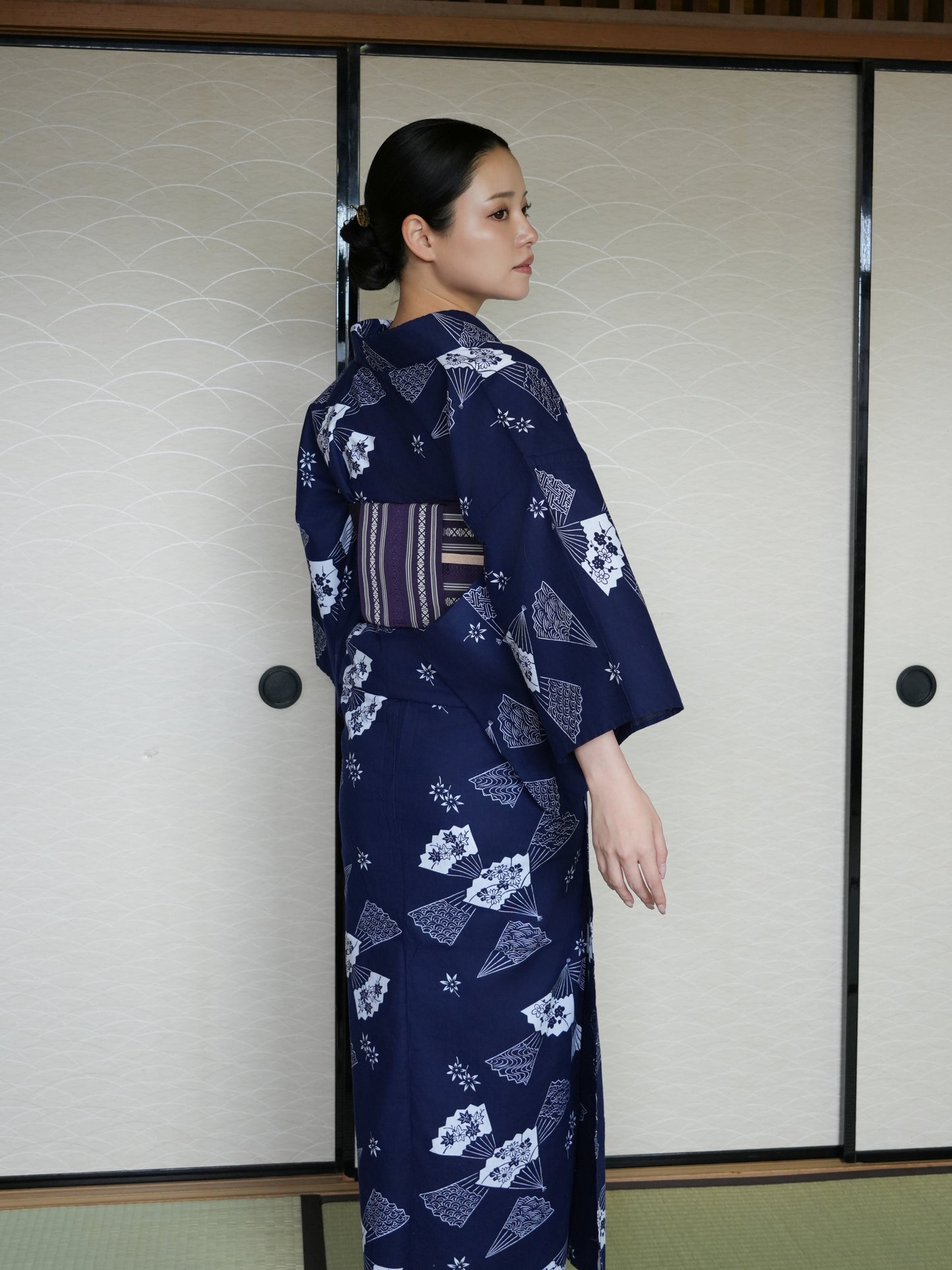 大人のセパレート浴衣４点セット｜注染｜身長150-165cm｜Rivox