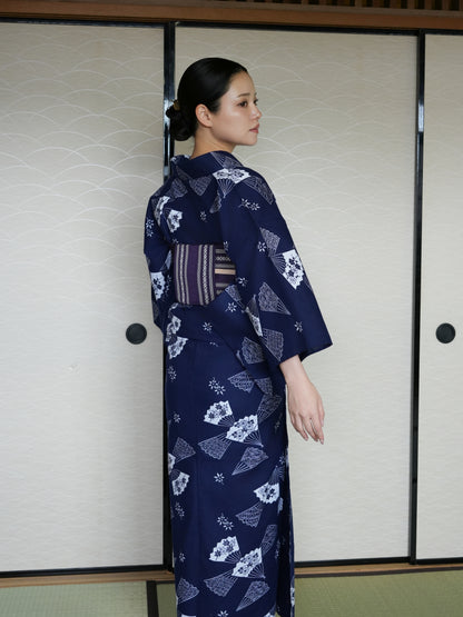 大人のセパレート浴衣４点セット｜注染｜身長150-165cm｜Rivox