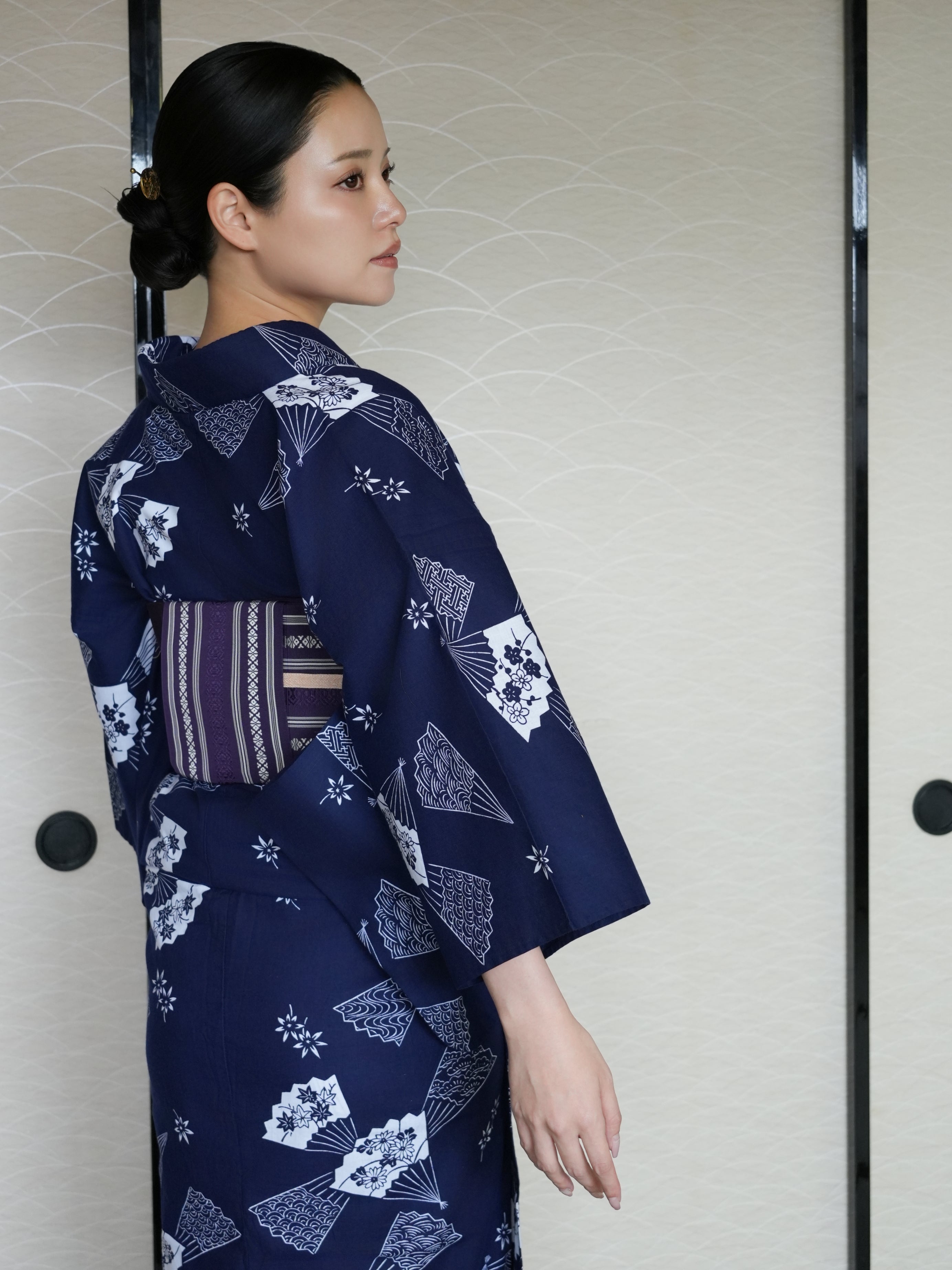 大人のセパレート浴衣４点セット｜注染｜身長150-165cm｜Rivox