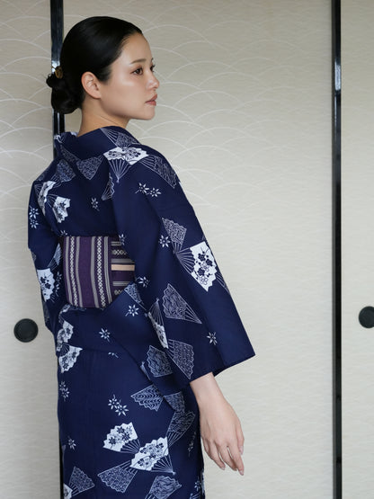 大人のセパレート浴衣４点セット｜注染｜身長150-165cm｜Rivox