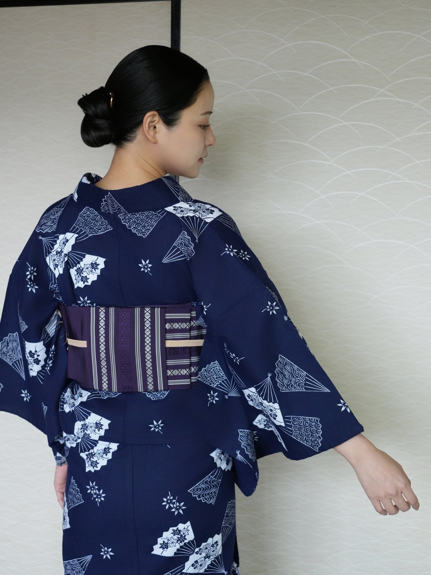 大人のセパレート浴衣４点セット｜注染｜身長150-165cm｜Rivox