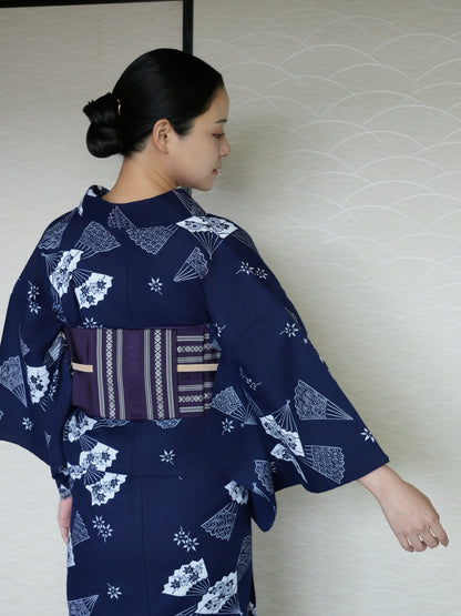 大人のセパレート浴衣４点セット｜注染｜身長150-165cm｜Rivox