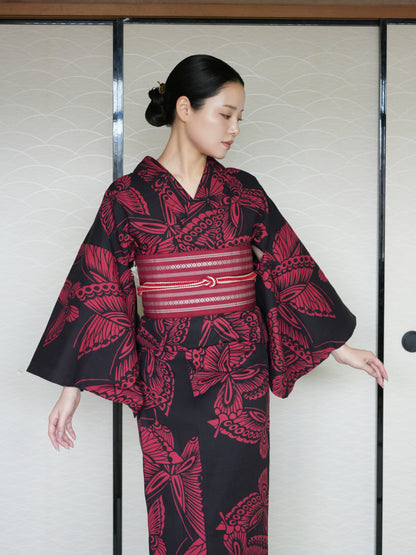 大人のセパレート浴衣４点セット｜注染｜手縫い｜身長150-166cm｜Sylva