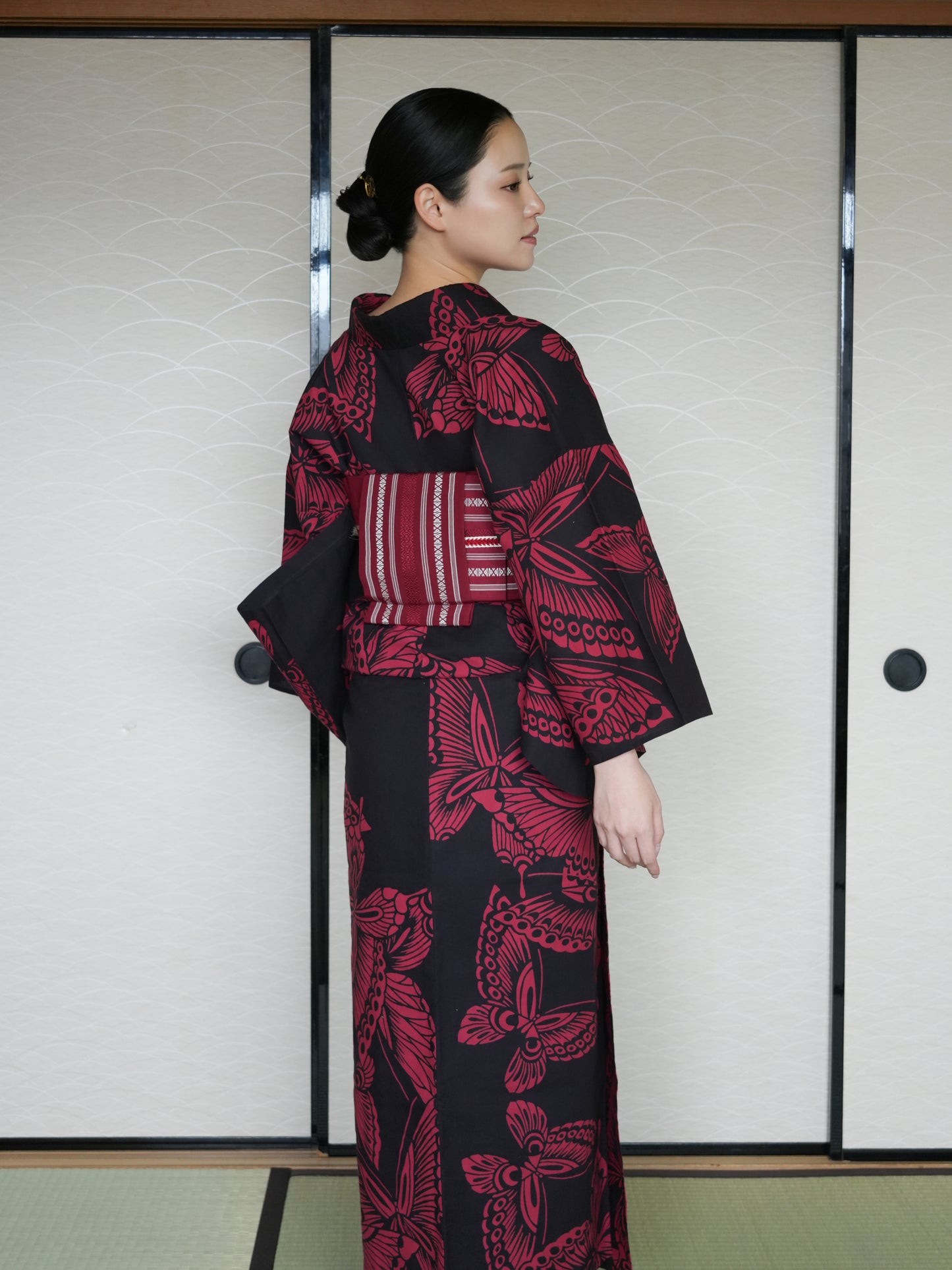 大人のセパレート浴衣４点セット｜注染｜手縫い｜身長150-166cm｜Sylva