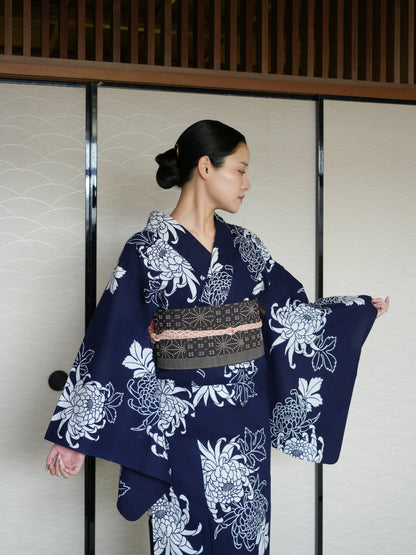 大人のセパレート浴衣４点セット｜注染｜手縫い｜身長150-171cm｜Taril