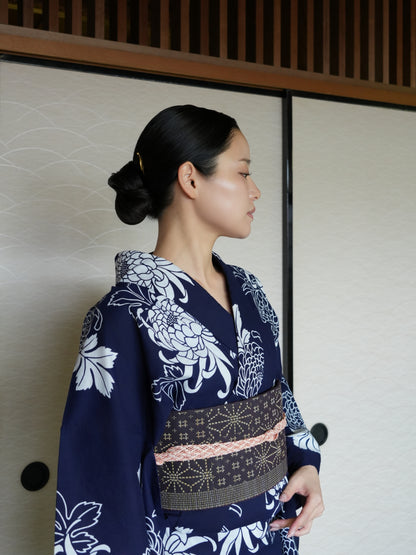 大人のセパレート浴衣４点セット｜注染｜手縫い｜身長150-171cm｜Taril