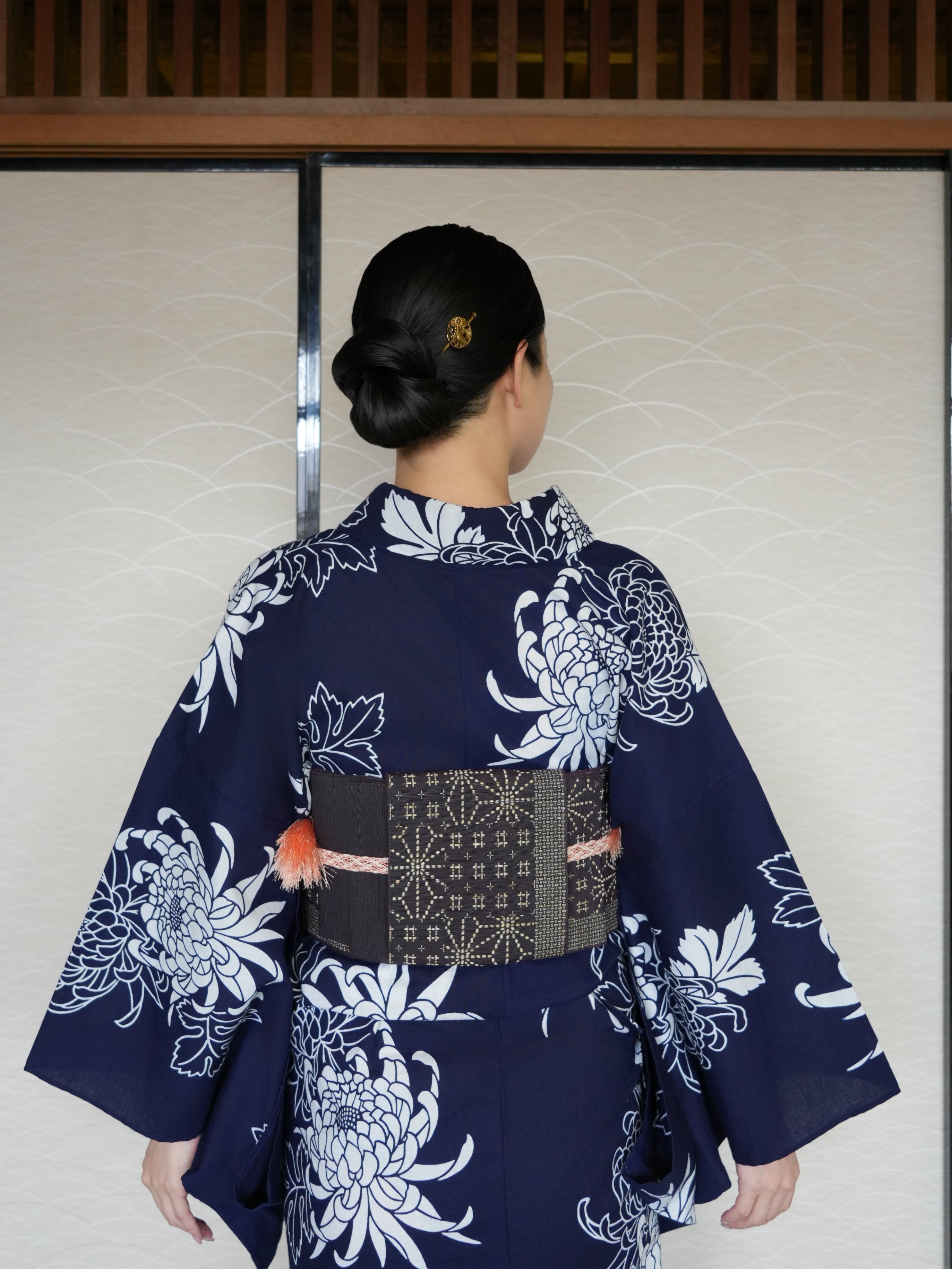 大人のセパレート浴衣４点セット｜注染｜手縫い｜身長150-171cm｜Taril