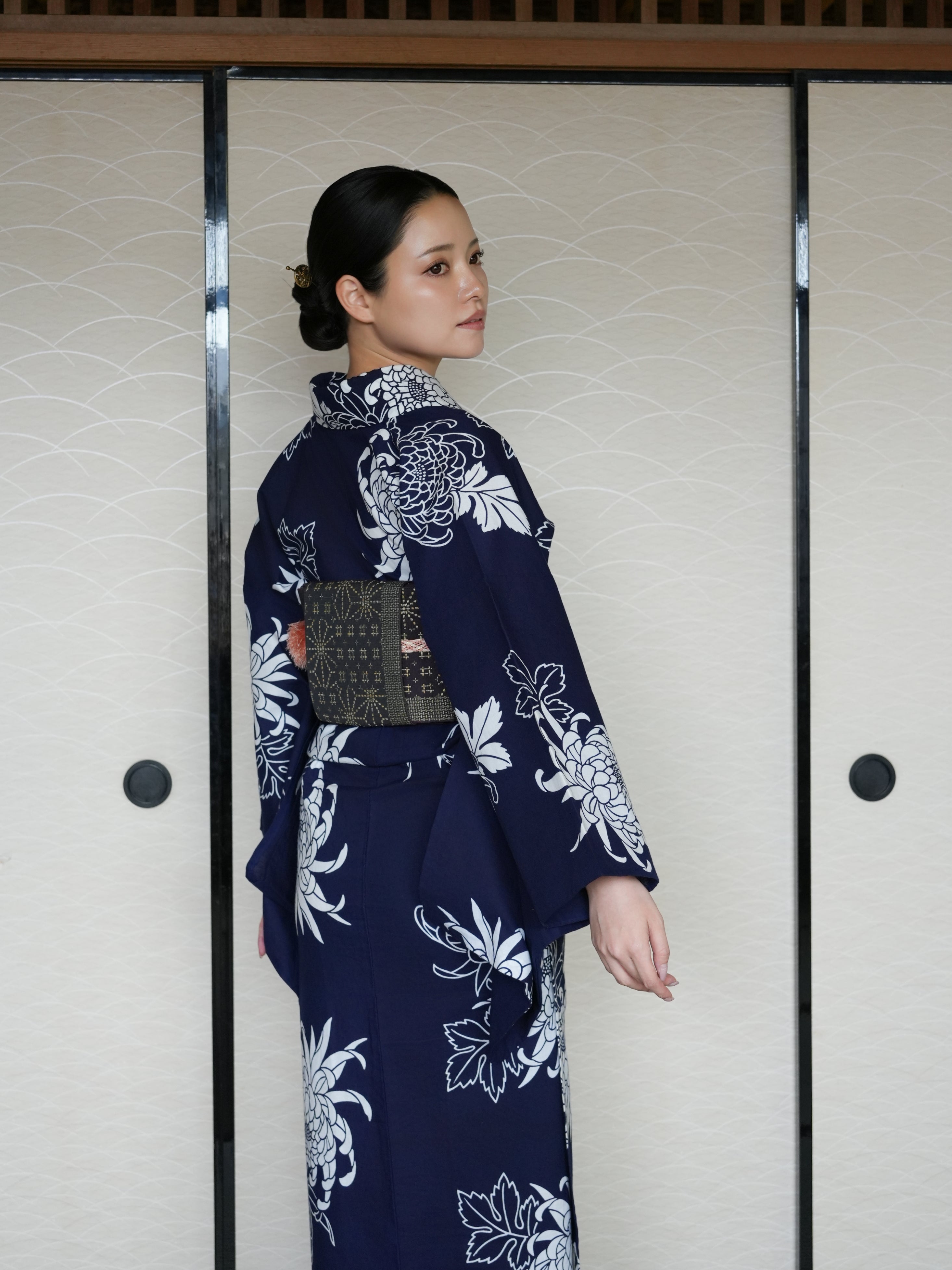 大人のセパレート浴衣４点セット｜注染｜手縫い｜身長150-171cm｜Taril