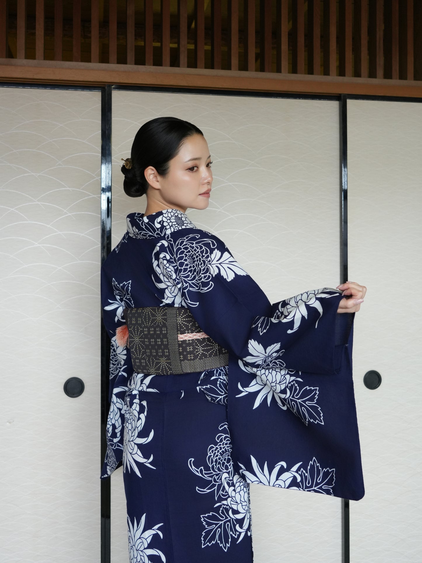 大人のセパレート浴衣４点セット｜注染｜手縫い｜身長150-171cm｜Taril
