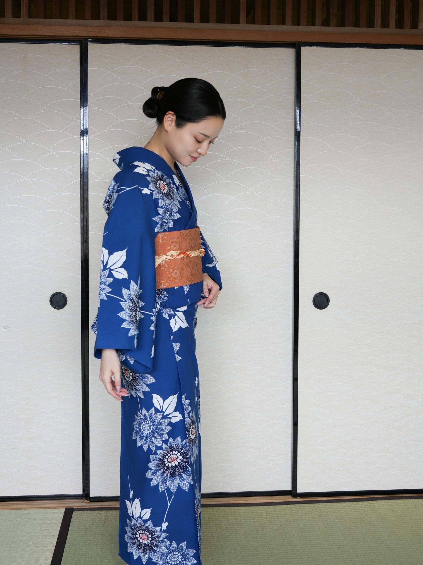 大人のセパレート浴衣４点セット｜身長150-168cm｜Koran