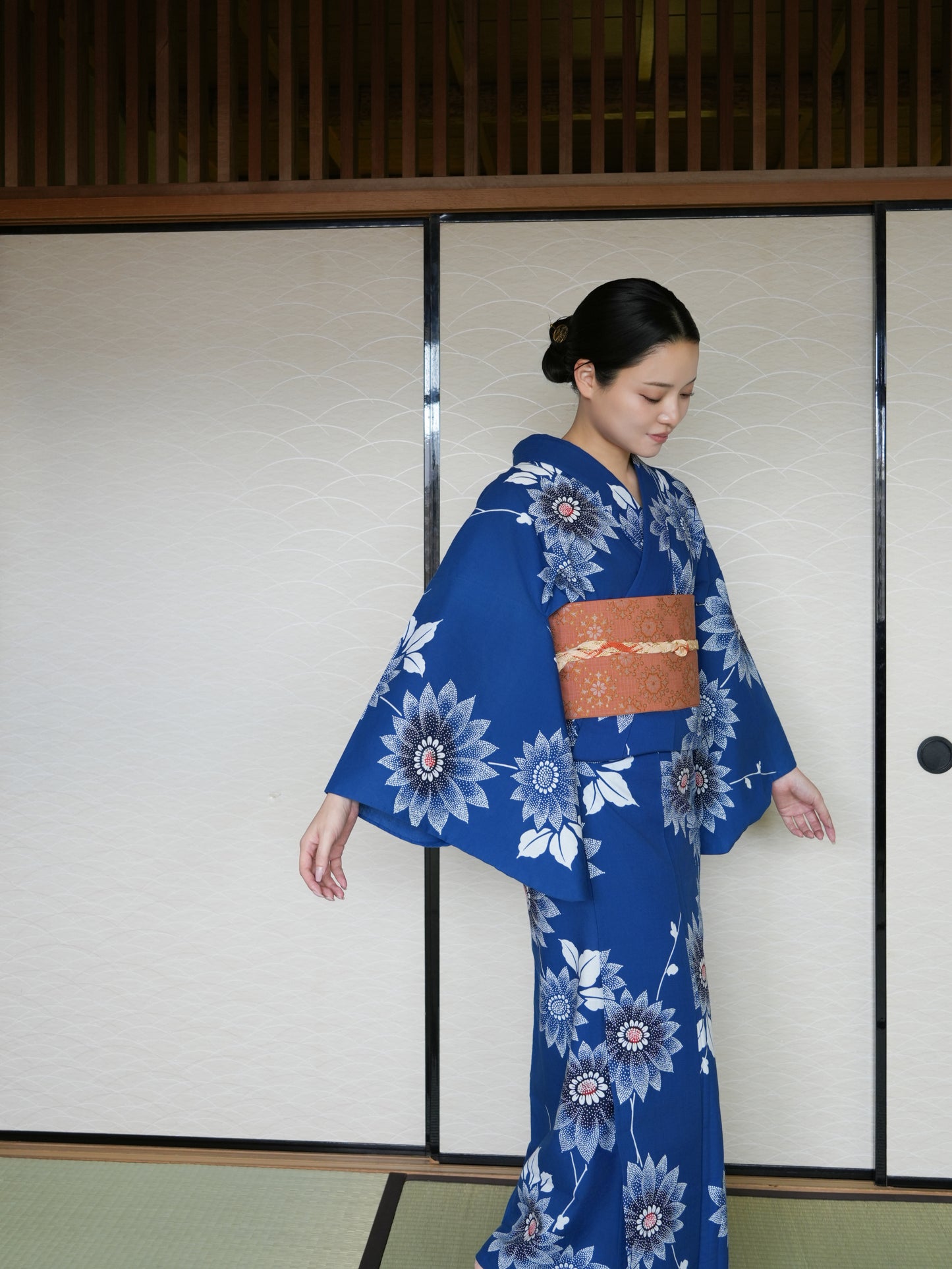 大人のセパレート浴衣４点セット｜身長150-168cm｜Koran