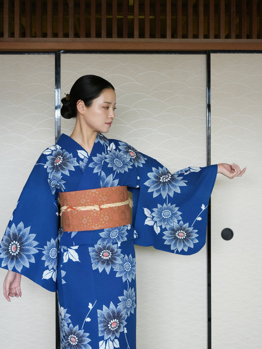 大人のセパレート浴衣４点セット｜身長150-168cm｜Koran