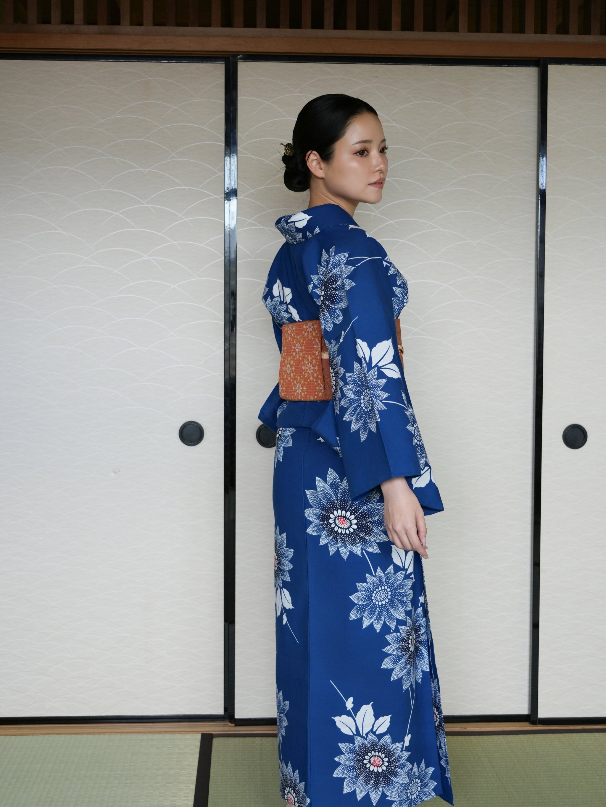 大人のセパレート浴衣４点セット｜身長150-168cm｜Koran