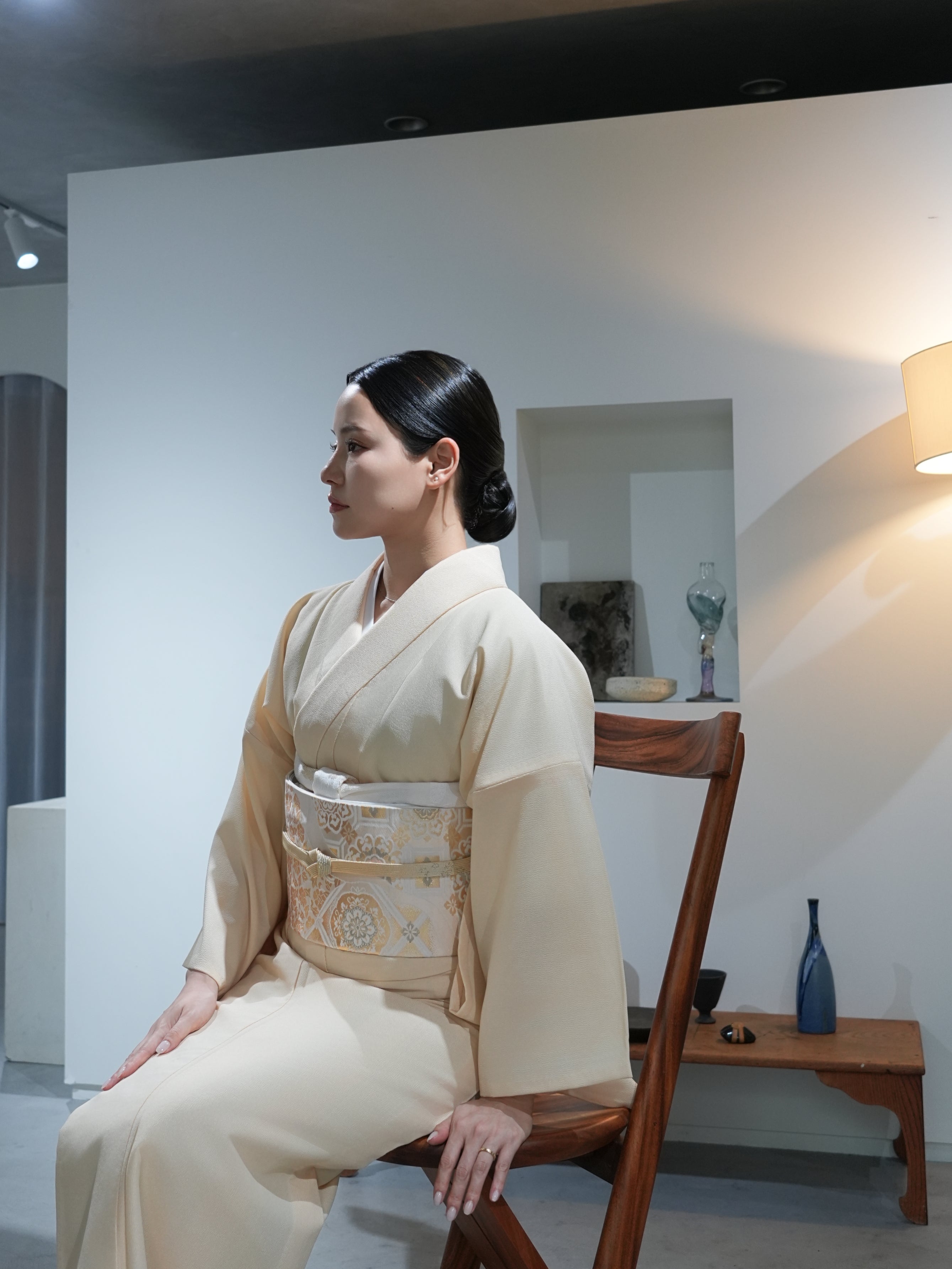 淡光｜KIMONO SORA Original 洗えるセパレート着物（色無地 / 単衣 / 一つ紋 / フォーマル）