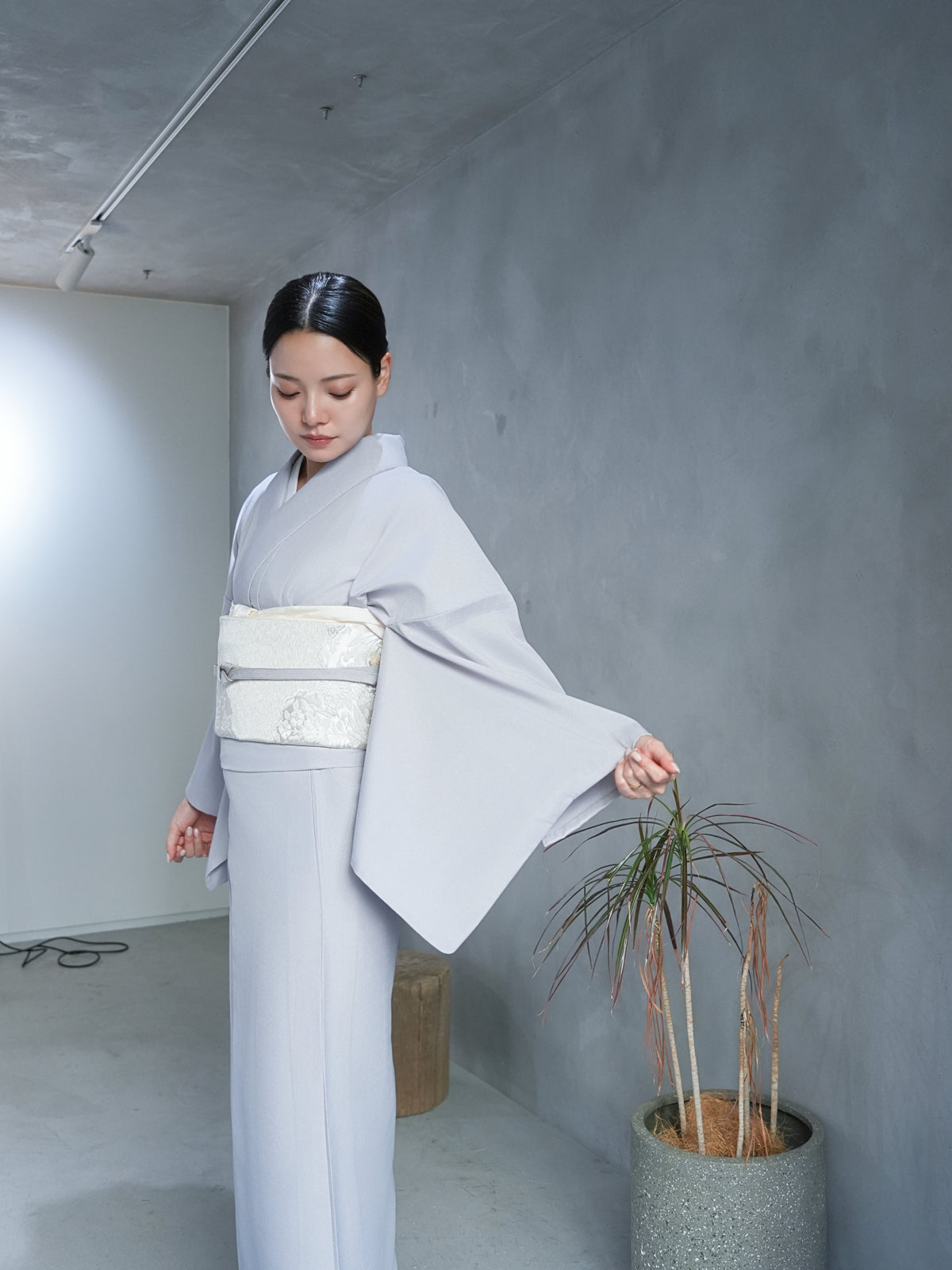余白｜KIMONO SORA Original 洗えるセパレート着物（色無地 / 単衣 / 一つ紋 / フォーマル）
