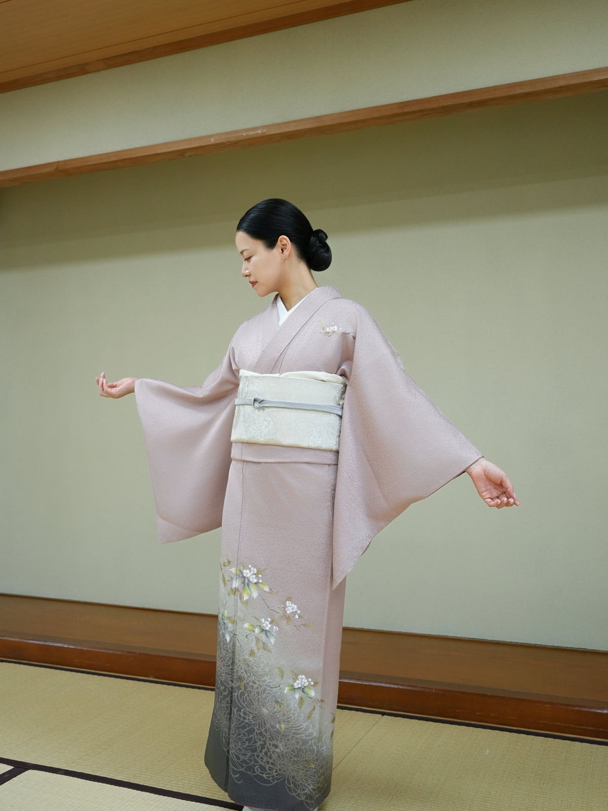 【フルセットレンタル】訪問着｜単衣｜セパレート着物｜身長150〜173cm｜Tylon