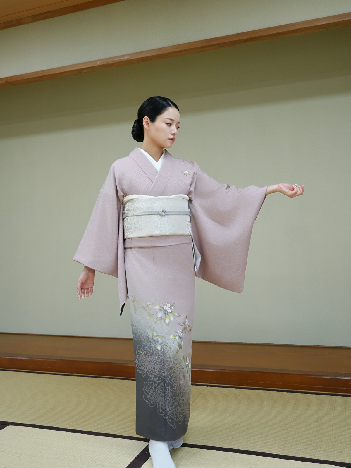 【フルセットレンタル】訪問着｜単衣｜セパレート着物｜身長150〜173cm｜Tylon