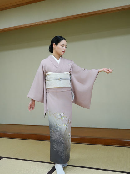 【フルセットレンタル】訪問着｜単衣｜セパレート着物｜身長150〜173cm｜Tylon
