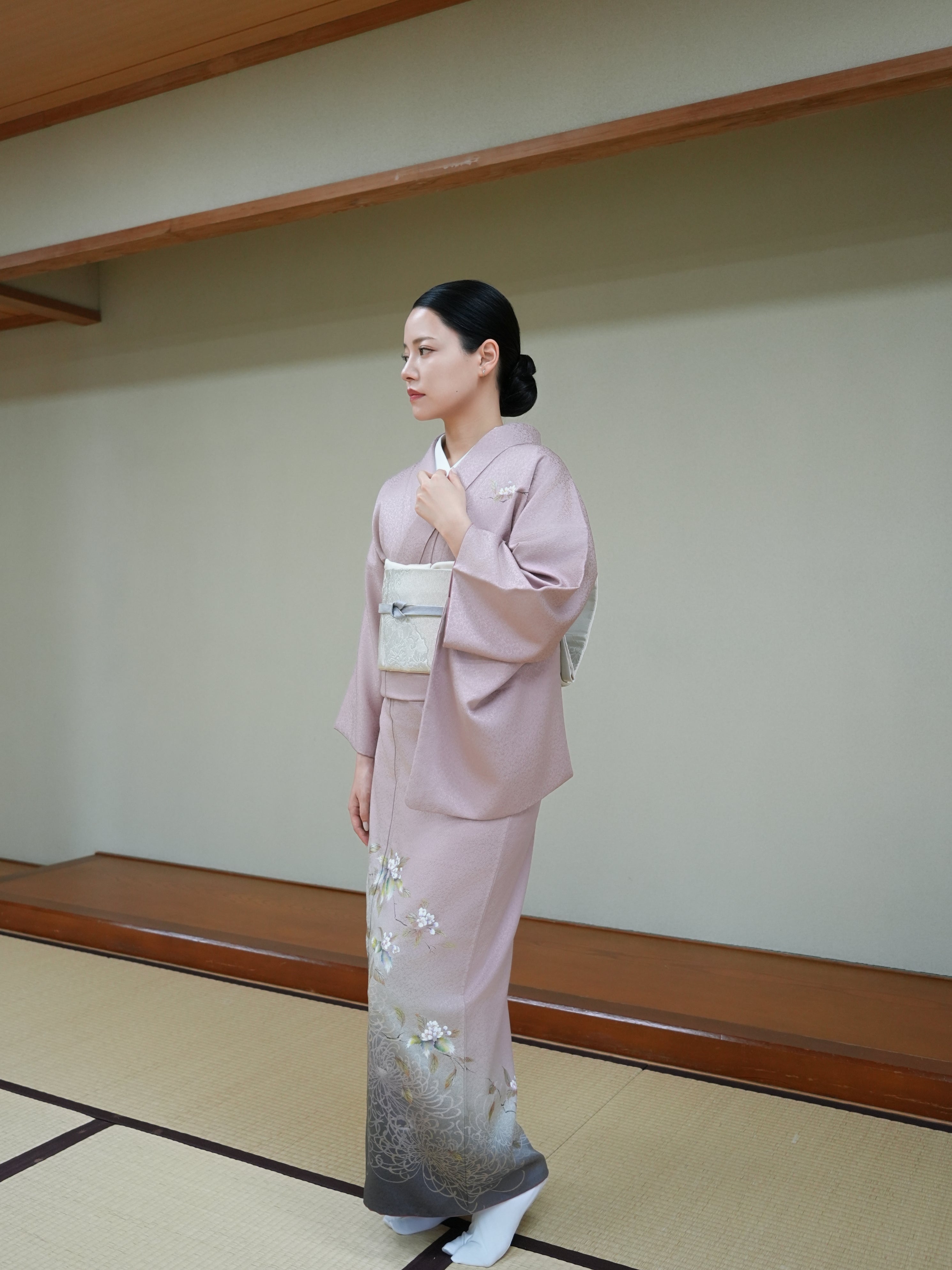 【フルセットレンタル】訪問着｜単衣｜セパレート着物｜身長150〜173cm｜Tylon